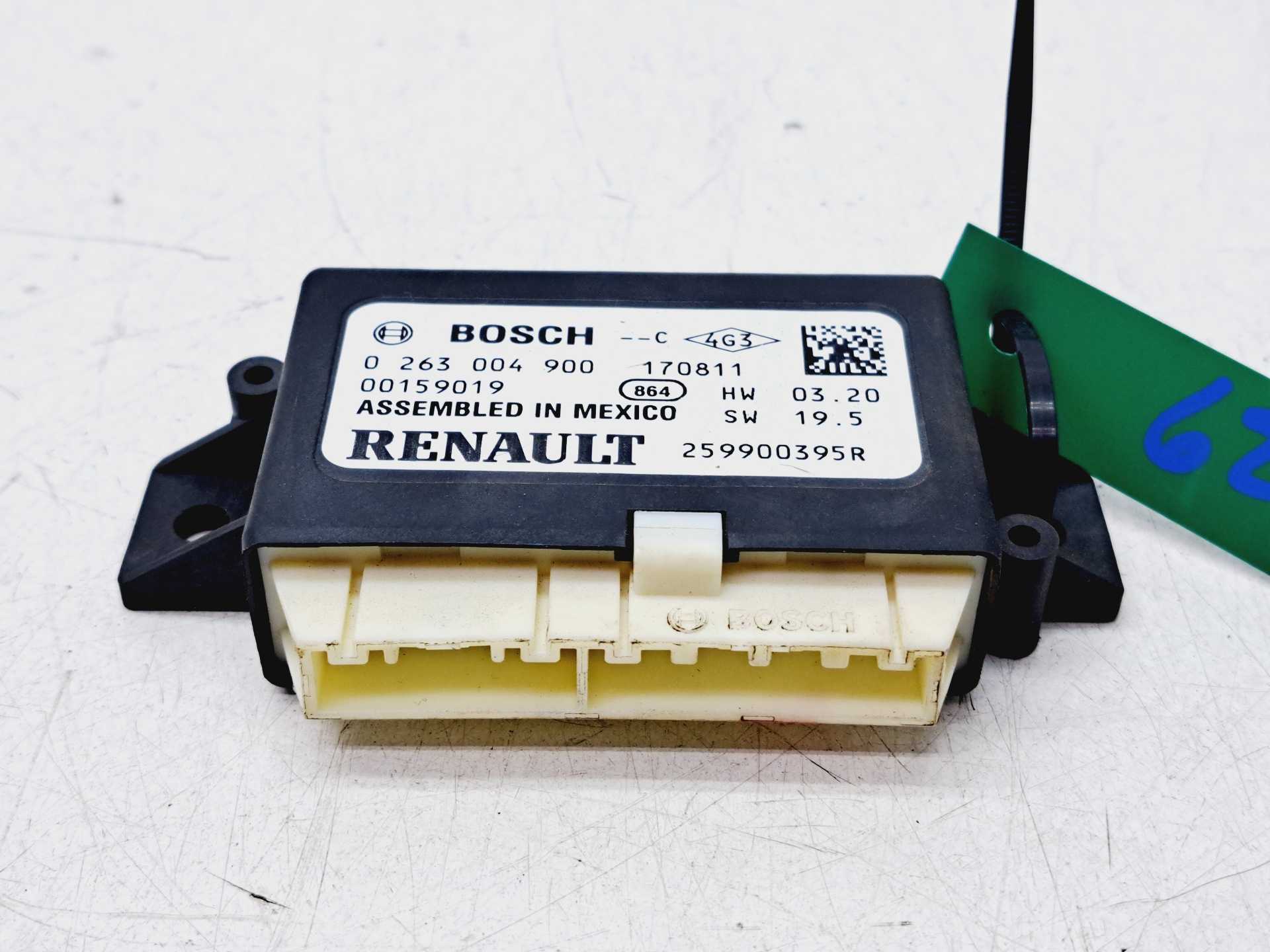 Recambio de modulo electronico para renault kadjar bose edition referencia OEM IAM 259900395R 0263004900 BOSCH