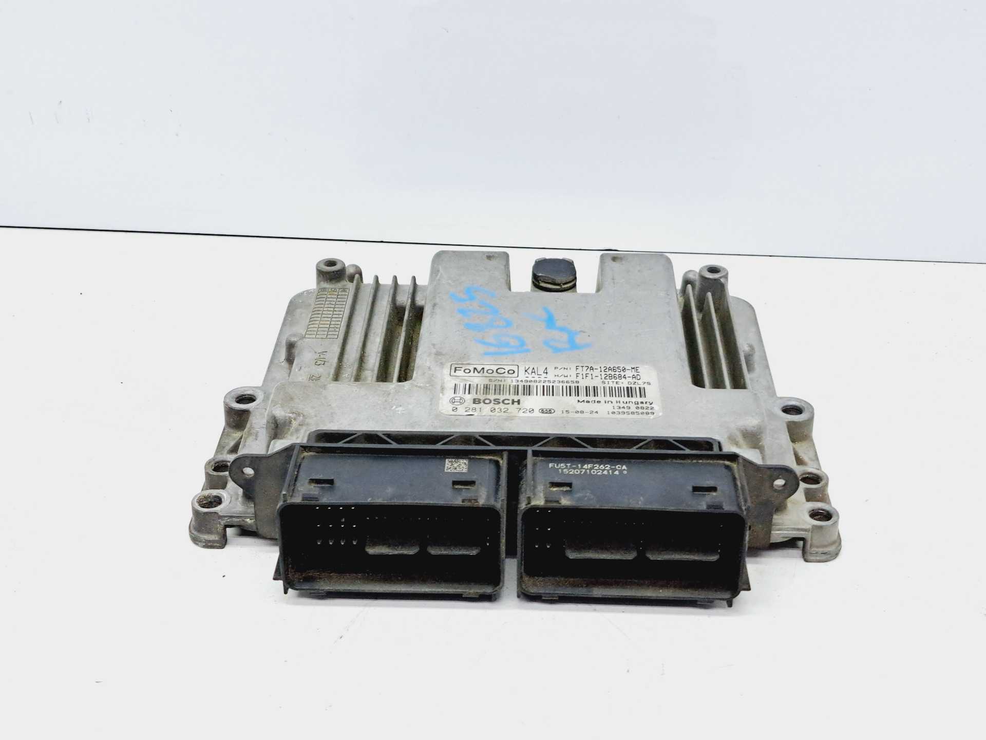 Recambio de centralita motor uce para ford tourneo courier (c4a) ambiente referencia OEM IAM FT7A12A650ME 0281032720 F1F112B684A