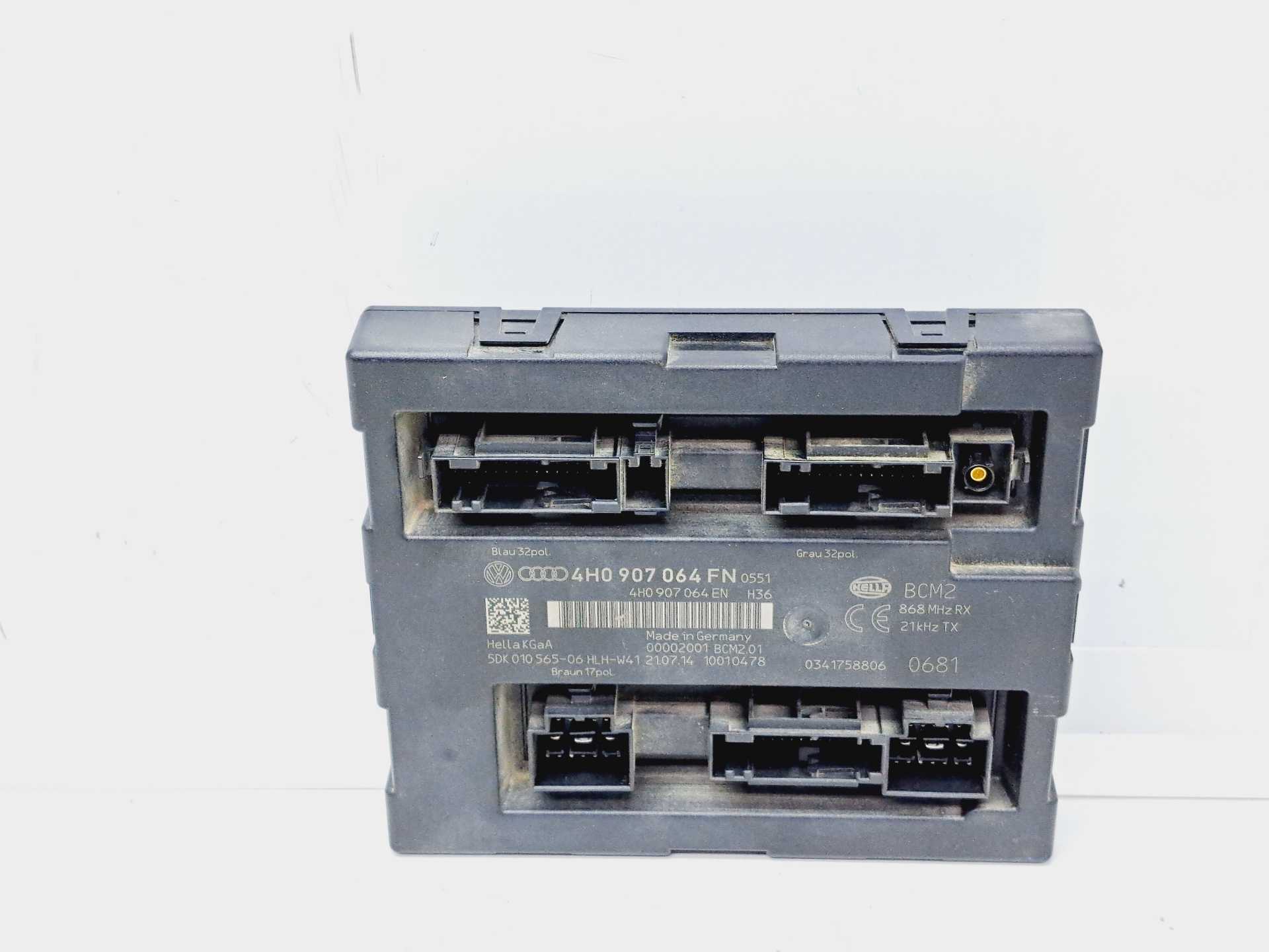 Recambio de modulo confort para audi a6 avant (4g5) 3.0 tdi quattro referencia OEM IAM 4H0907064FN HELLA 