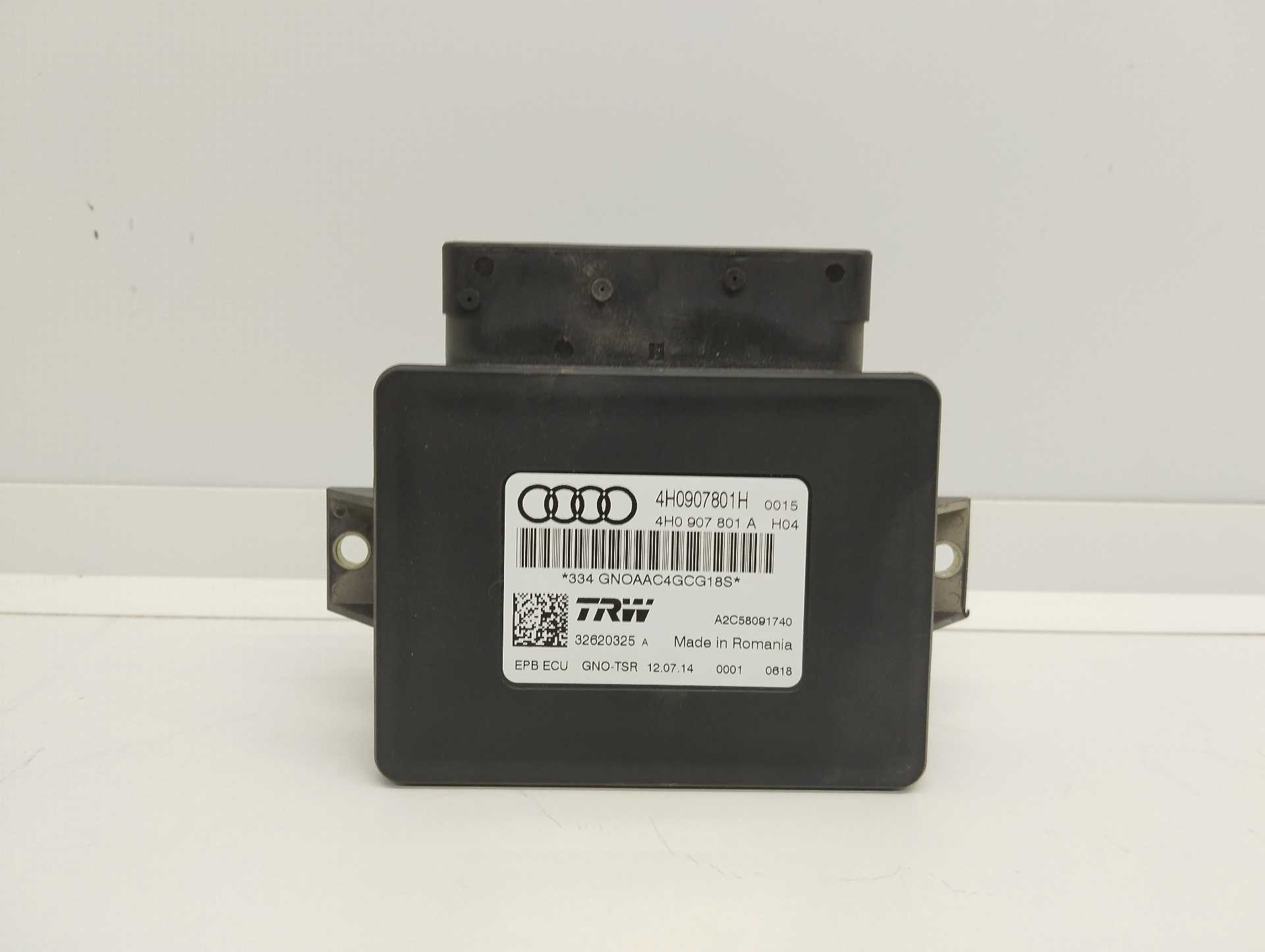 Recambio de centralita parking para audi a6 avant (4g5) 3.0 tdi quattro referencia OEM IAM 4H0907801H TRW 