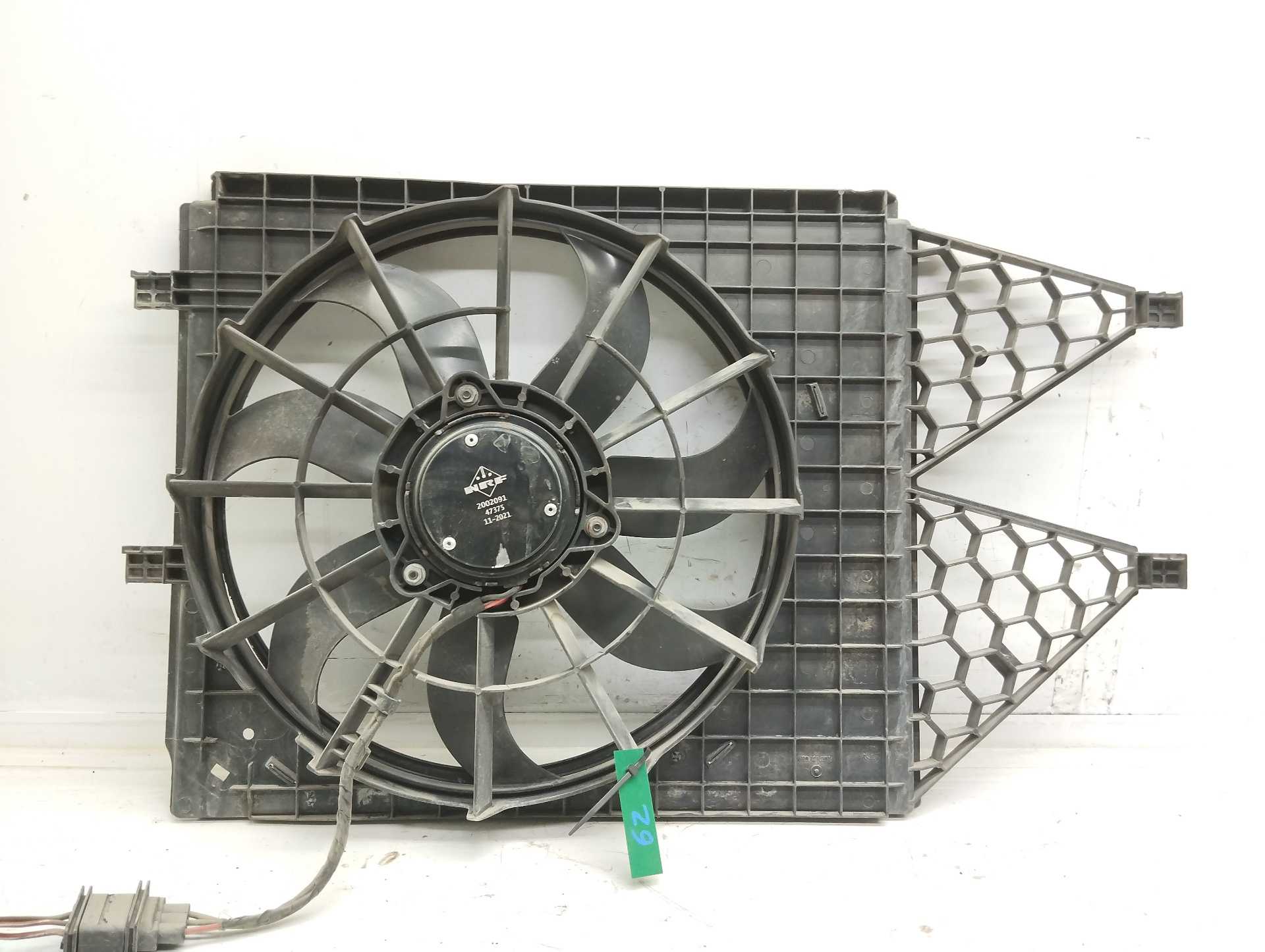 Recambio de electroventilador para skoda rapid 1.6 tdi dpf referencia OEM IAM 6R0121207A  