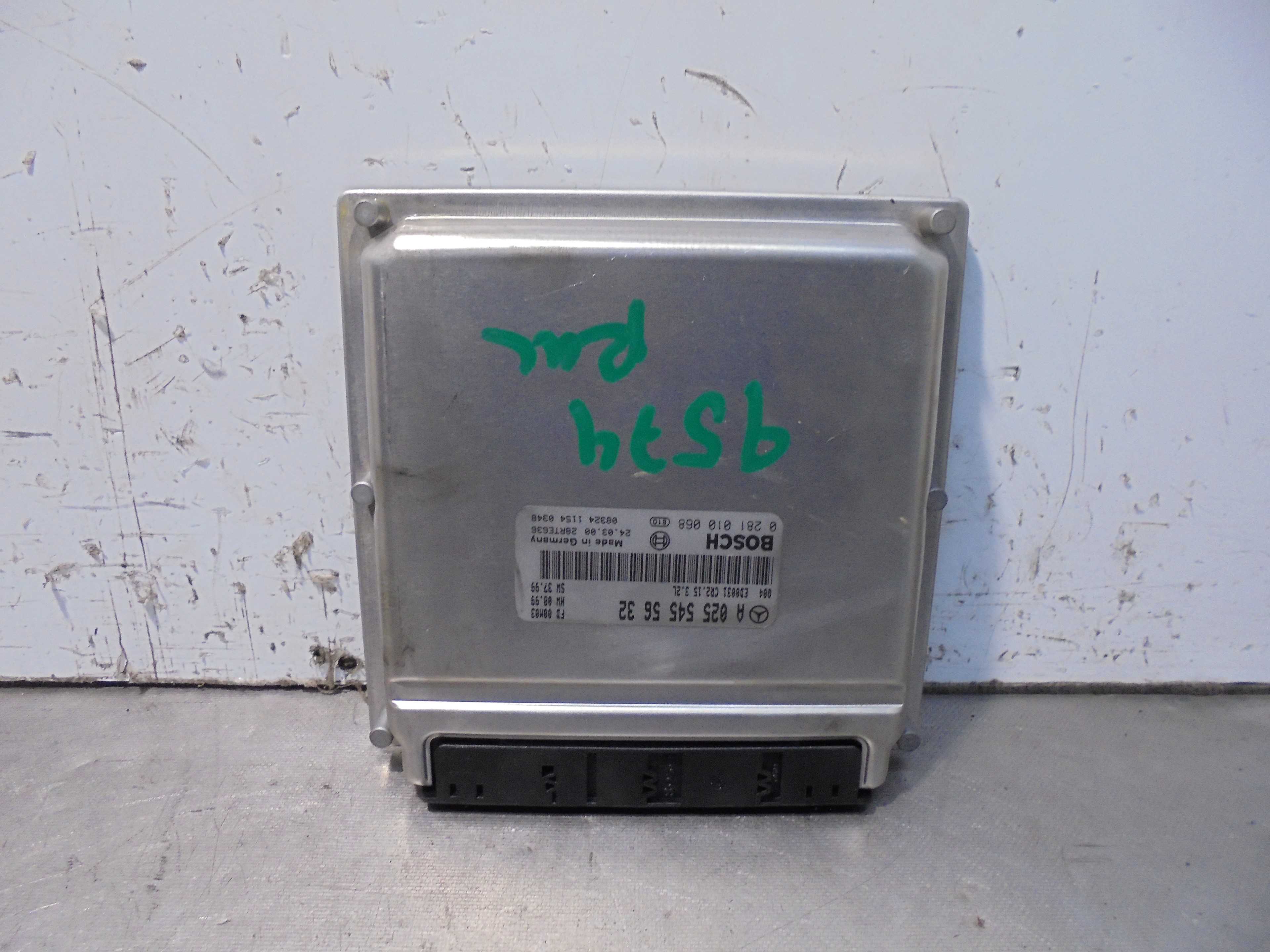 Recambio de centralita motor uce para mercedes-benz clase e (w210) berlina 320 (210.055) referencia OEM IAM A0255455632  