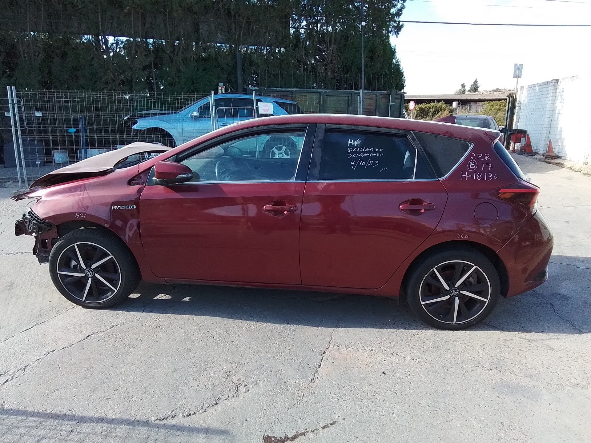 toyota auris del año 2017