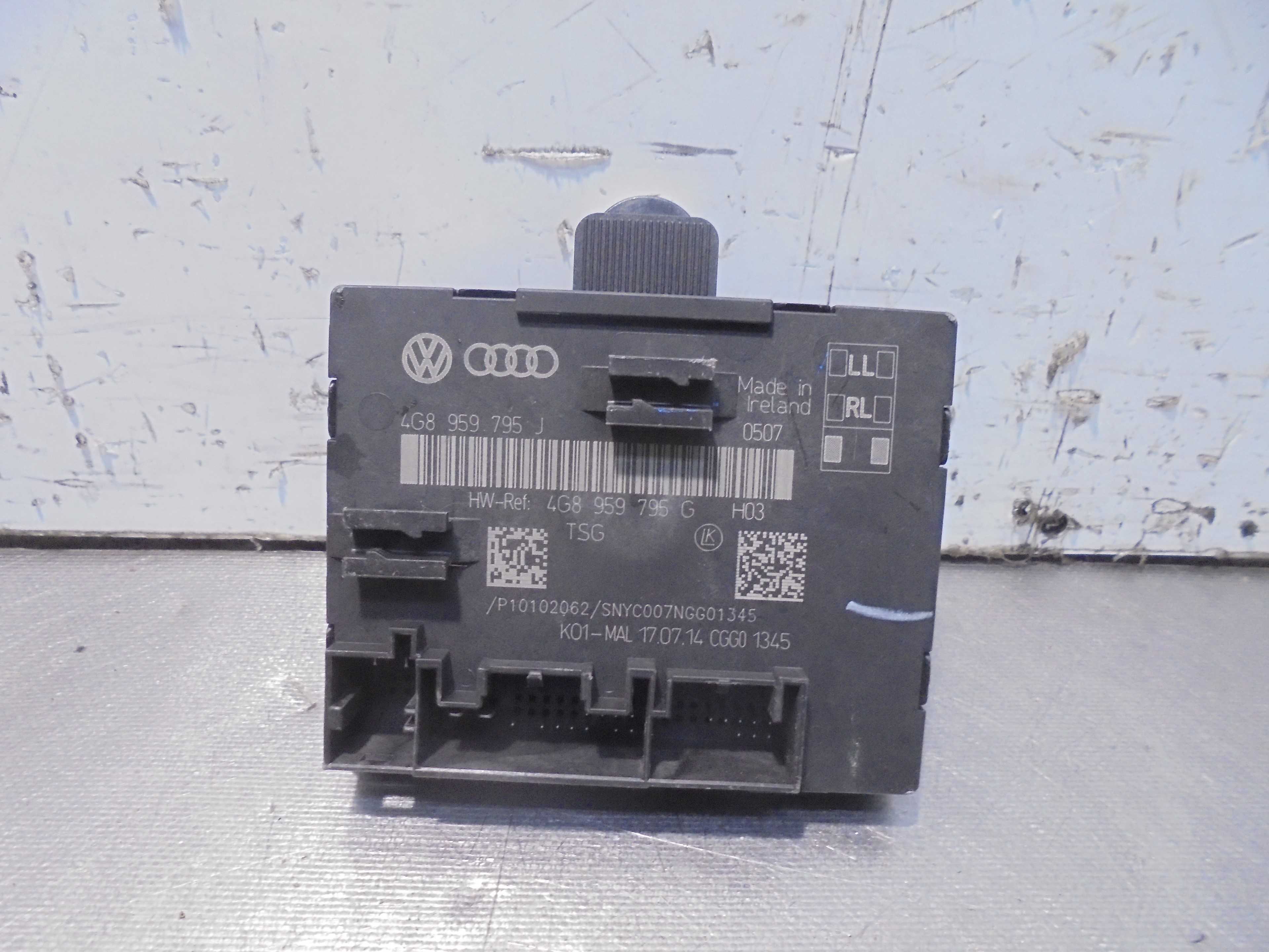 Recambio de centralita control de puerta para audi a6 avant (4g5) 3.0 tdi quattro referencia OEM IAM 4G8959795  
