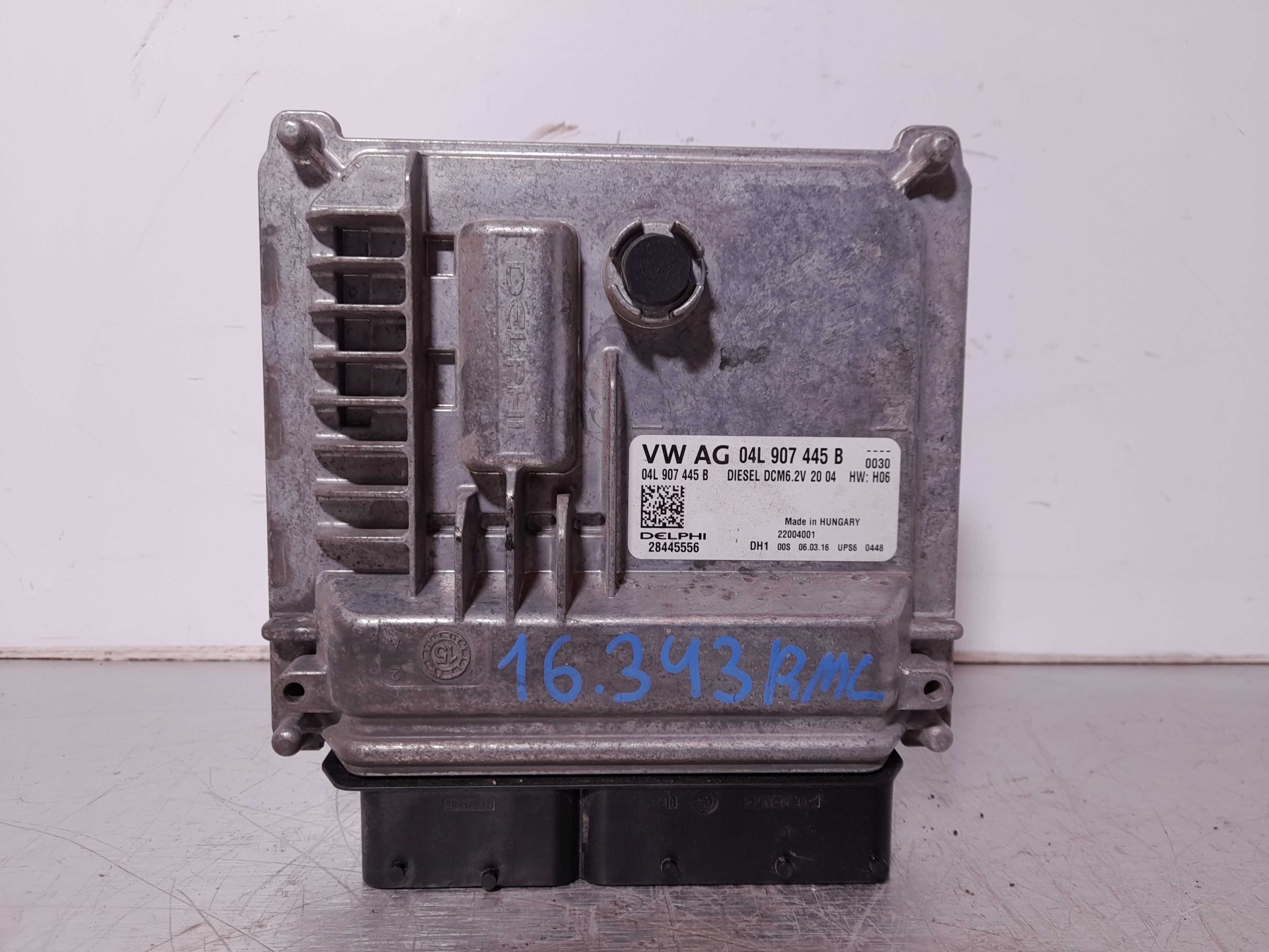 Recambio de centralita motor uce para seat leon (5f1) 1.6 tdi referencia OEM IAM 04L907445B  