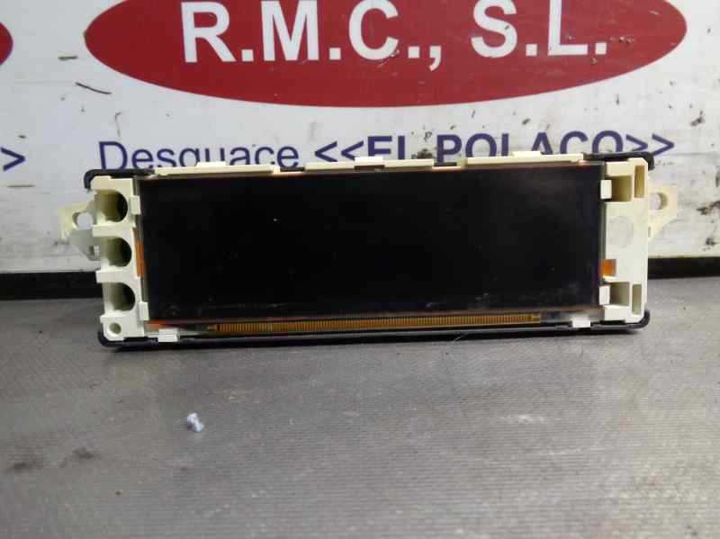 Recambio de pantalla multifuncion para peugeot partner (s2) totem referencia OEM IAM 966561468001 5555502902 