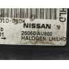 Recambio de faro izquierdo para nissan primera berlina (p12) acenta referencia OEM IAM 1EJ23801001 26060AU800 