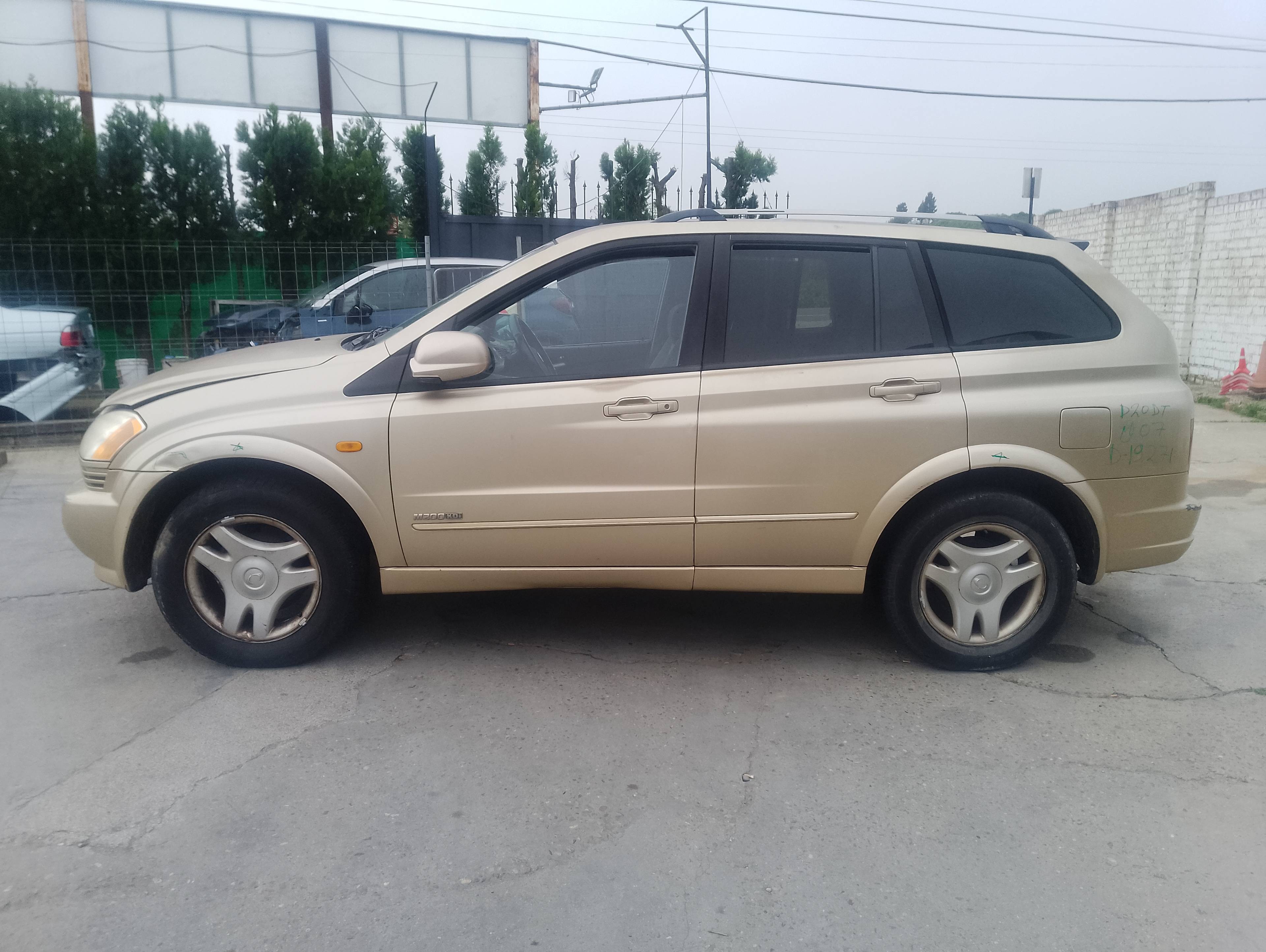ssangyong kyron del año 2007