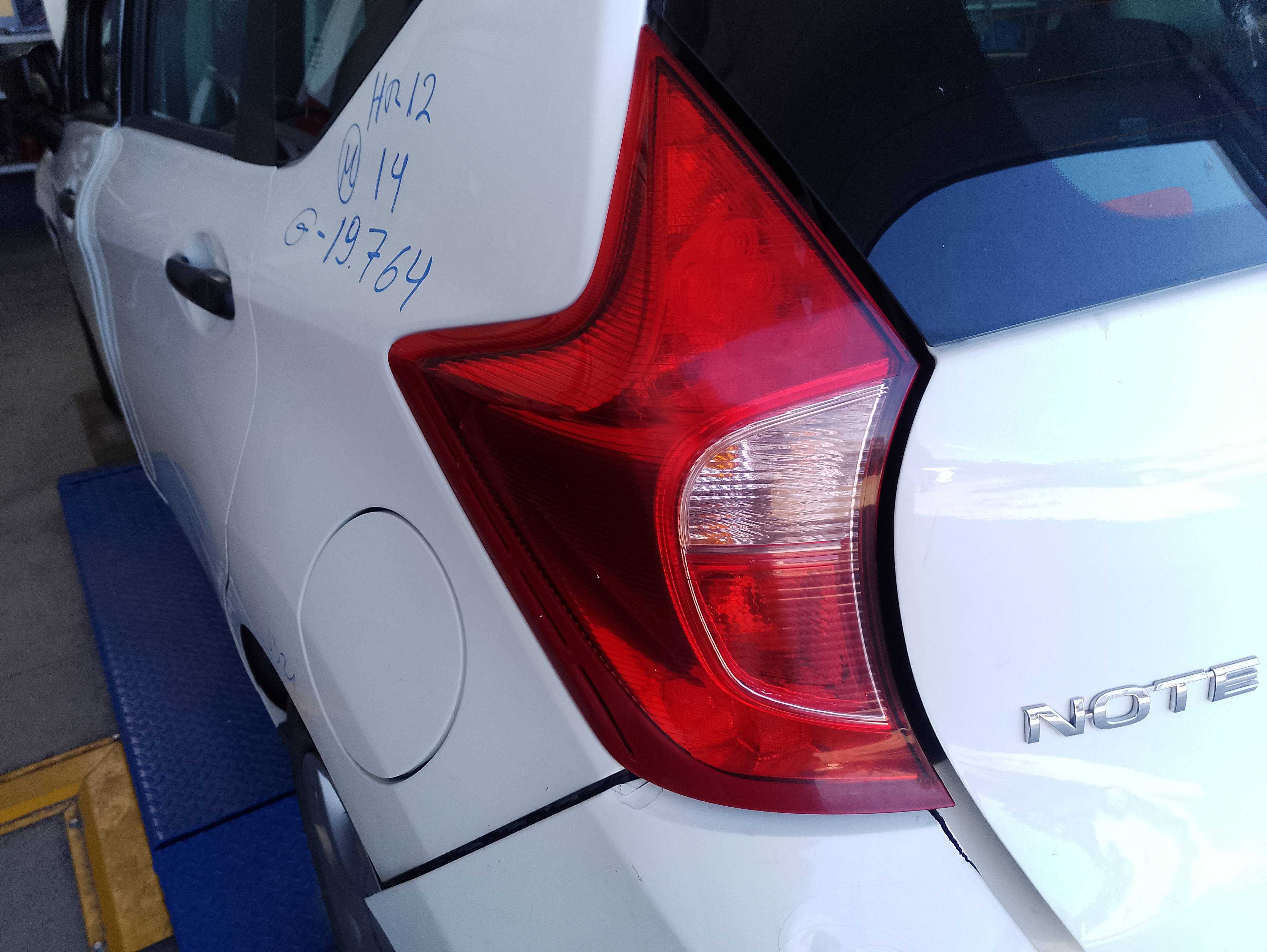 Recambio de piloto trasero izquierdo para nissan note acenta referencia OEM IAM   