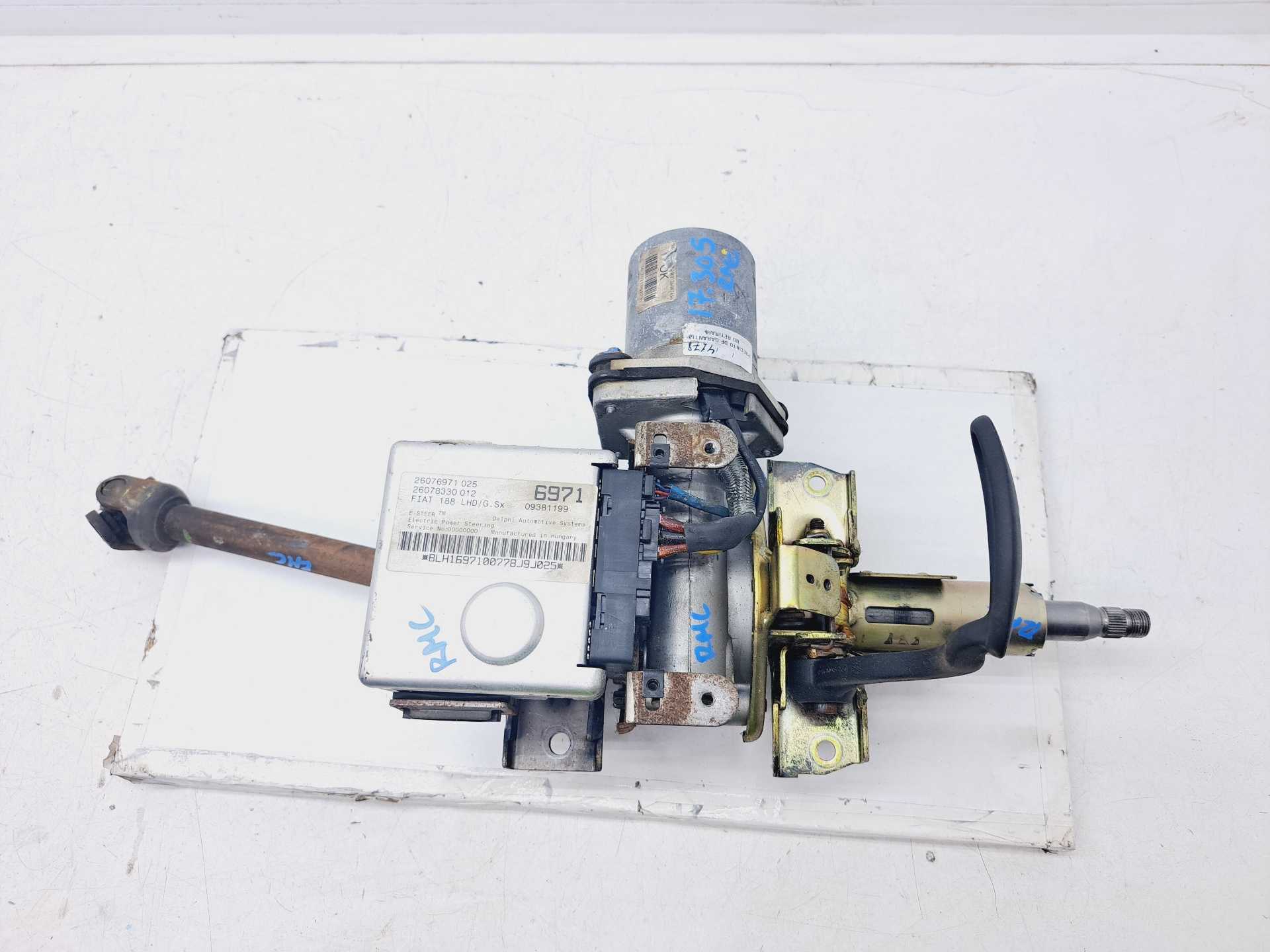 Recambio de columna direccion para fiat punto berlina (188) 1.2 8v referencia OEM IAM 26076971025 26078330012 