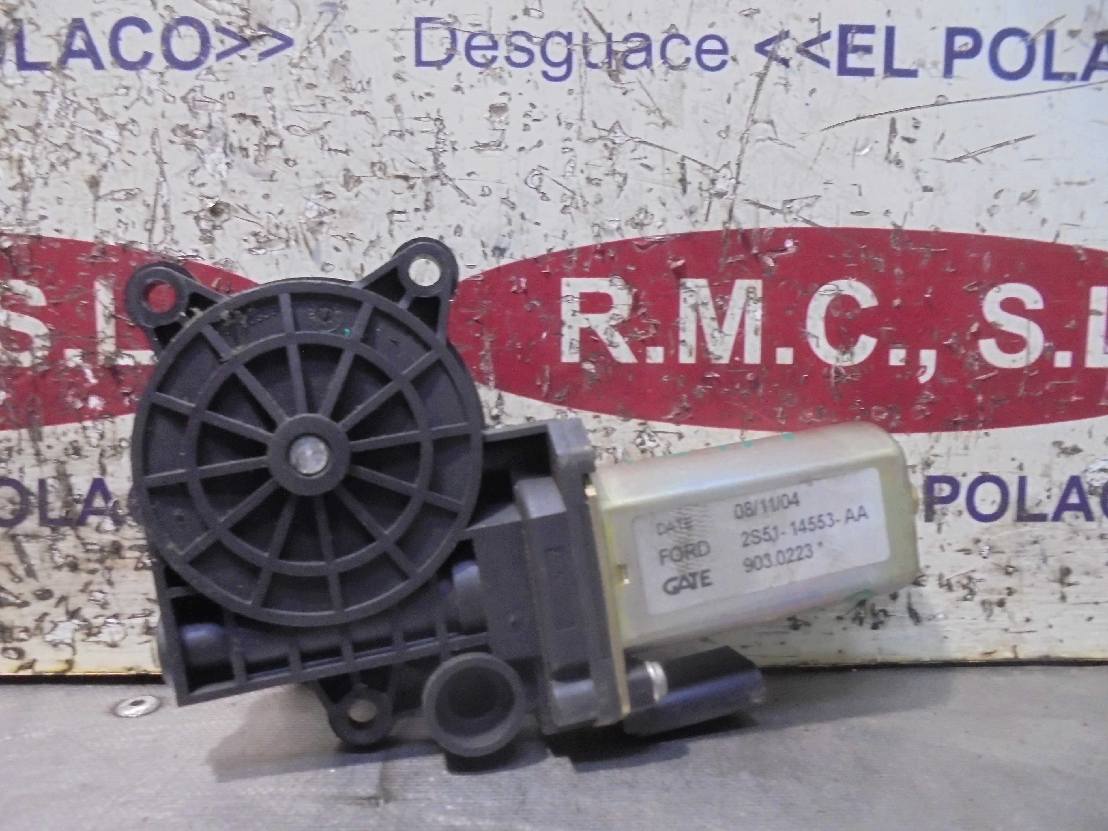Recambio de motor elevalunas delantero derecho para ford fiesta (cbk) ambiente referencia OEM IAM 2S5114553AA 3-P 
