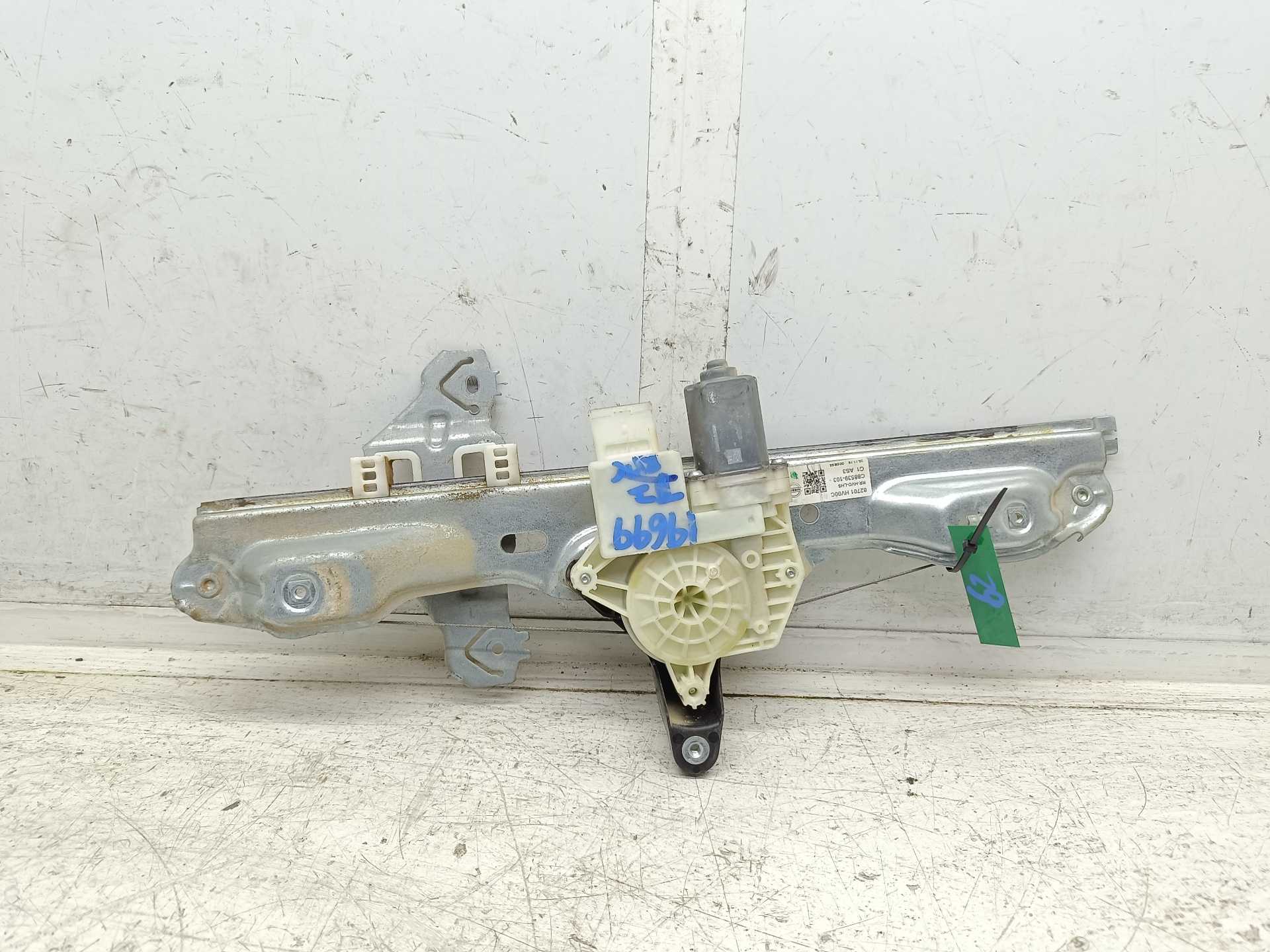 Recambio de elevalunas trasero izquierdo para nissan qashqai (j11) n-style referencia OEM IAM 82701HV00C C88539103 