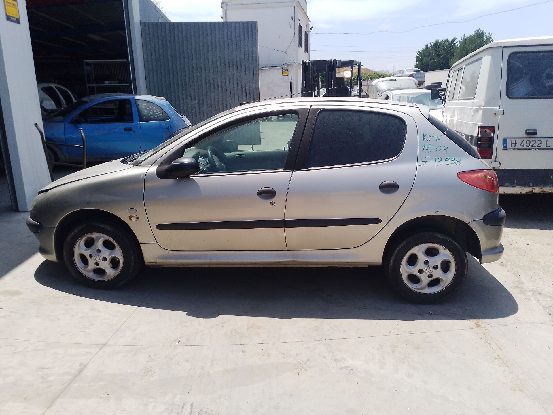 peugeot 206 hatchback (2a/c) del año 2004