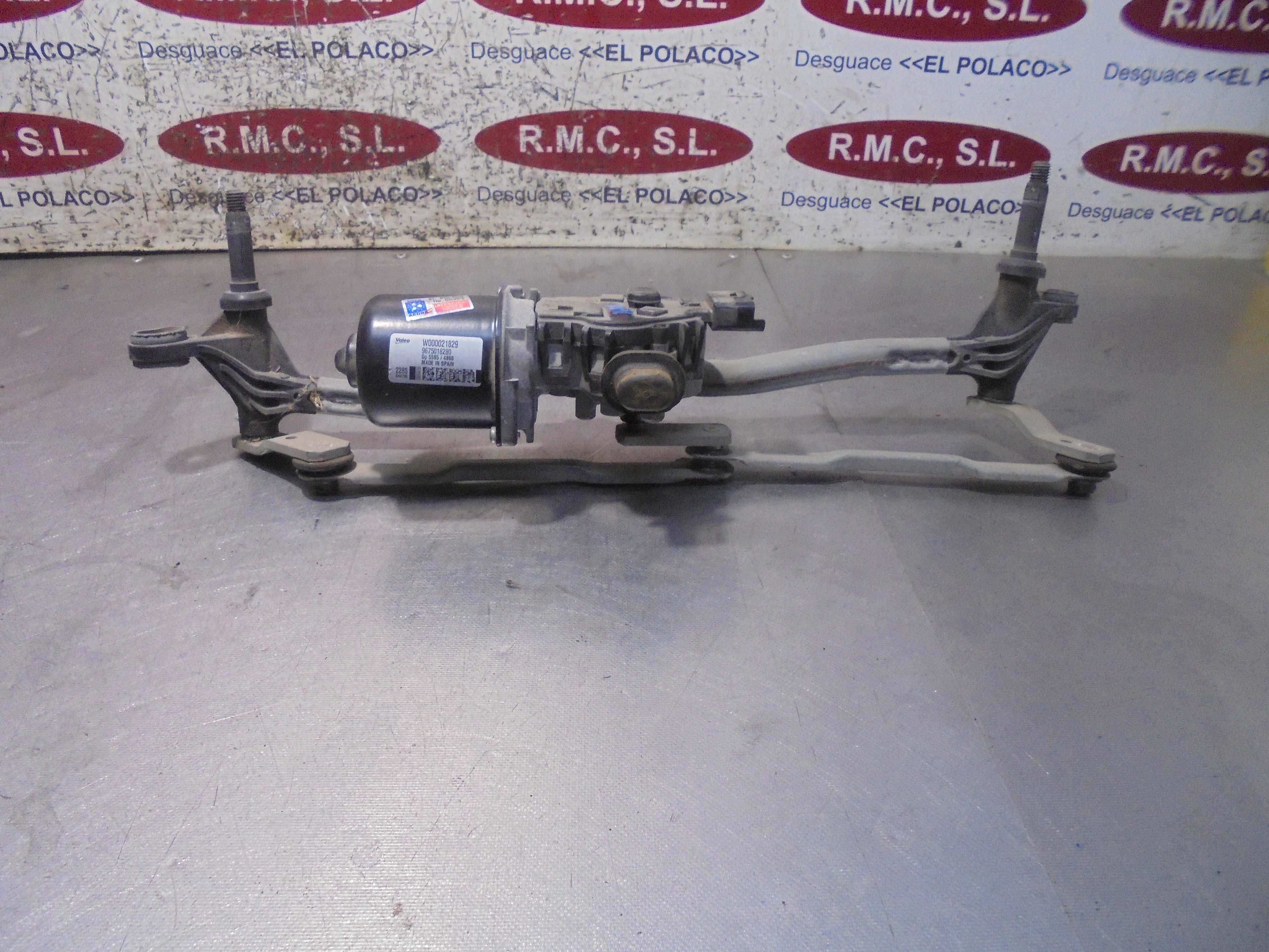 Recambio de motor limpia delantero para citroën c-elysée 1.6 blue-hdi fap referencia OEM IAM 9675018280  
