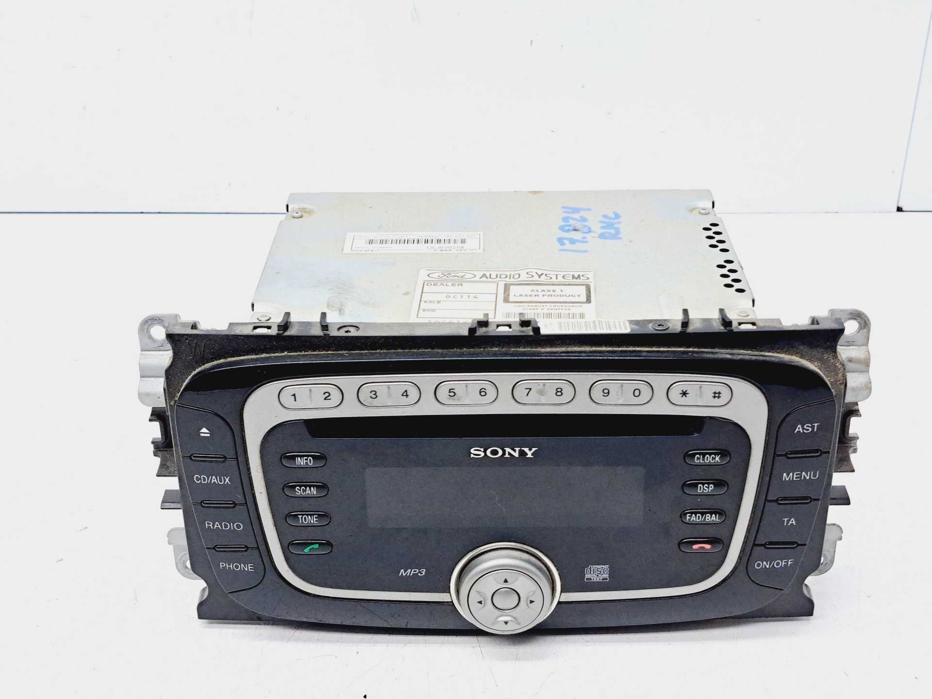 Recambio de sistema audio / radio cd para ford focus berlina (cap) ambiente (d) referencia OEM IAM 7M5T18C939EE SONY 