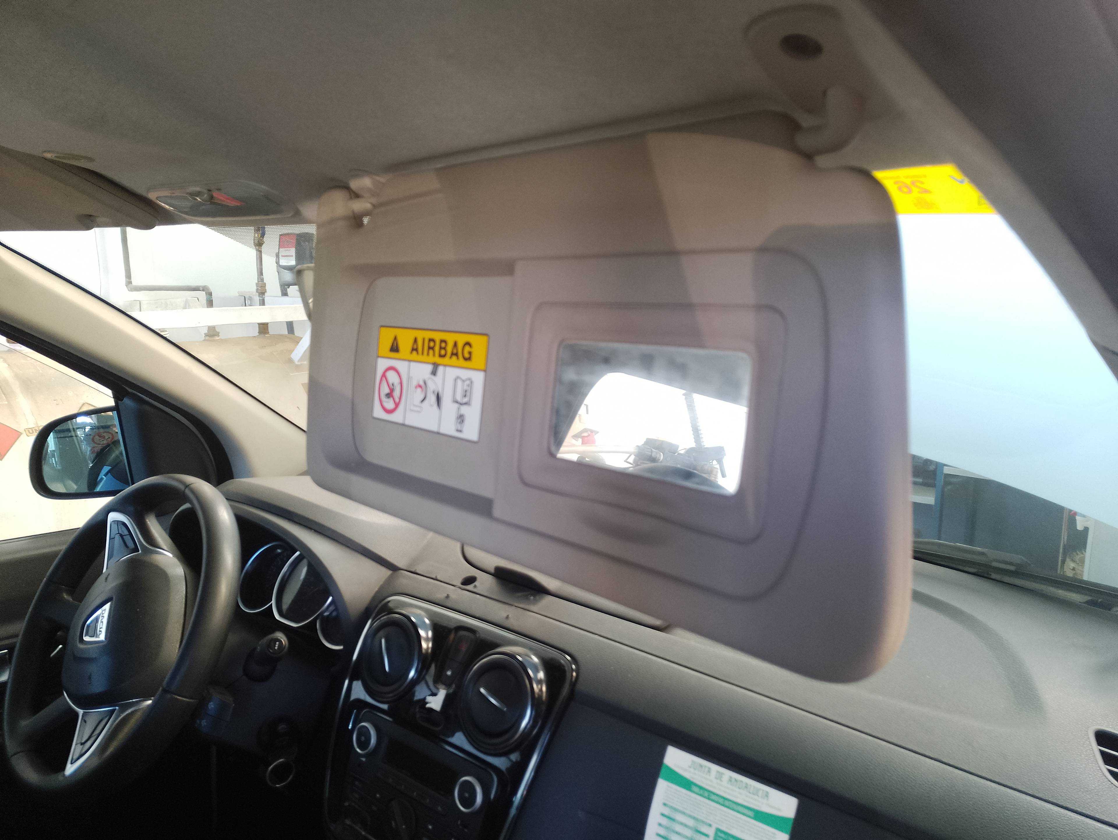 Recambio de parasol derecho para dacia lodgy 15th anniversary referencia OEM IAM   