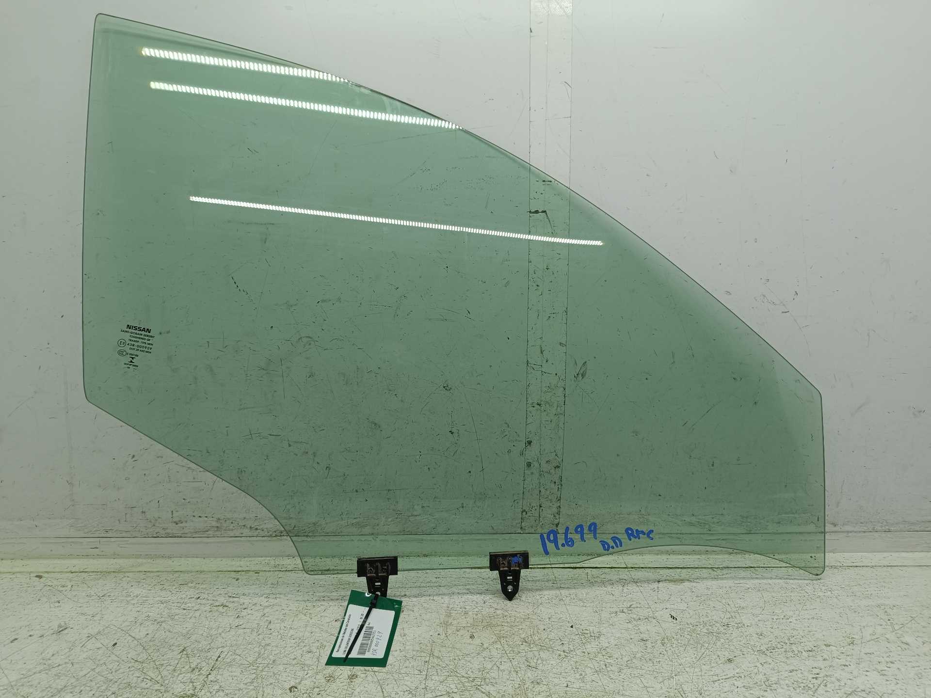 Recambio de luna delantera derecha para nissan qashqai (j11) n-style referencia OEM IAM 43R000929  