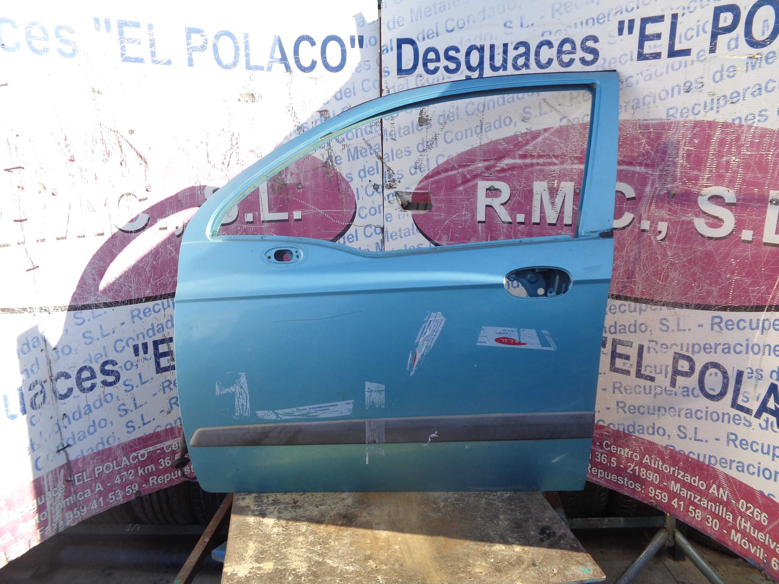 Recambio de puerta delantera izquierda para chevrolet matiz se referencia OEM IAM   