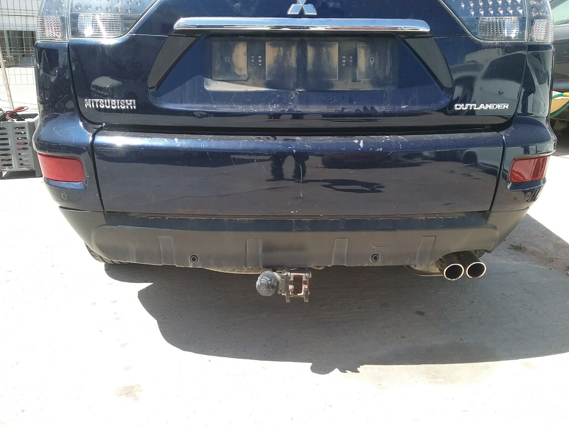 Recambio de paragolpes trasero para mitsubishi outlander (cw0) challenge 4wd referencia OEM IAM   