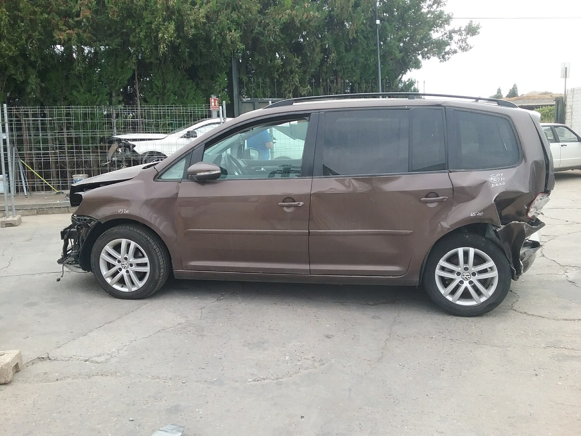 volkswagen touran (1t3) del año 2015