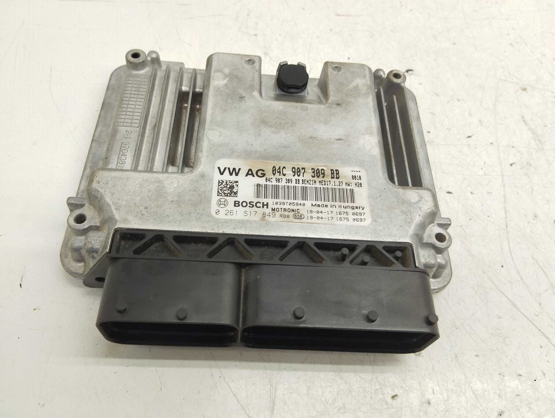 Recambio de centralita motor uce para volkswagen polo 1.0 tsi referencia OEM IAM 04C907309BB 0261S17849 BOSCH