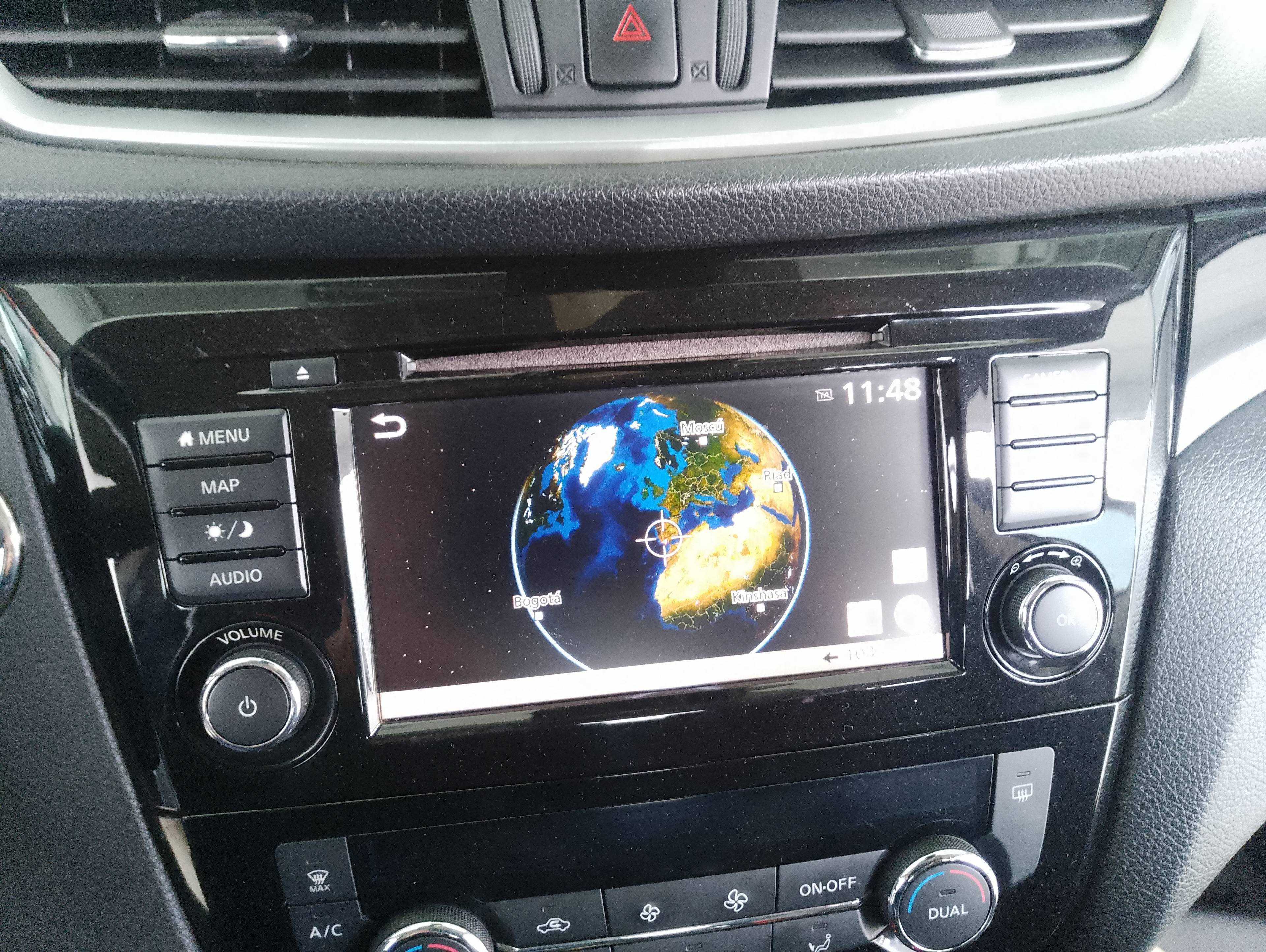 Recambio de pantalla multifuncion para nissan qashqai (j11) n-style referencia OEM IAM   