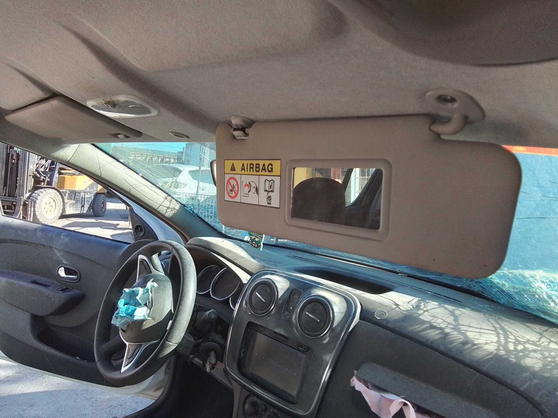 Recambio de parasol derecho para dacia sandero comfort referencia OEM IAM   