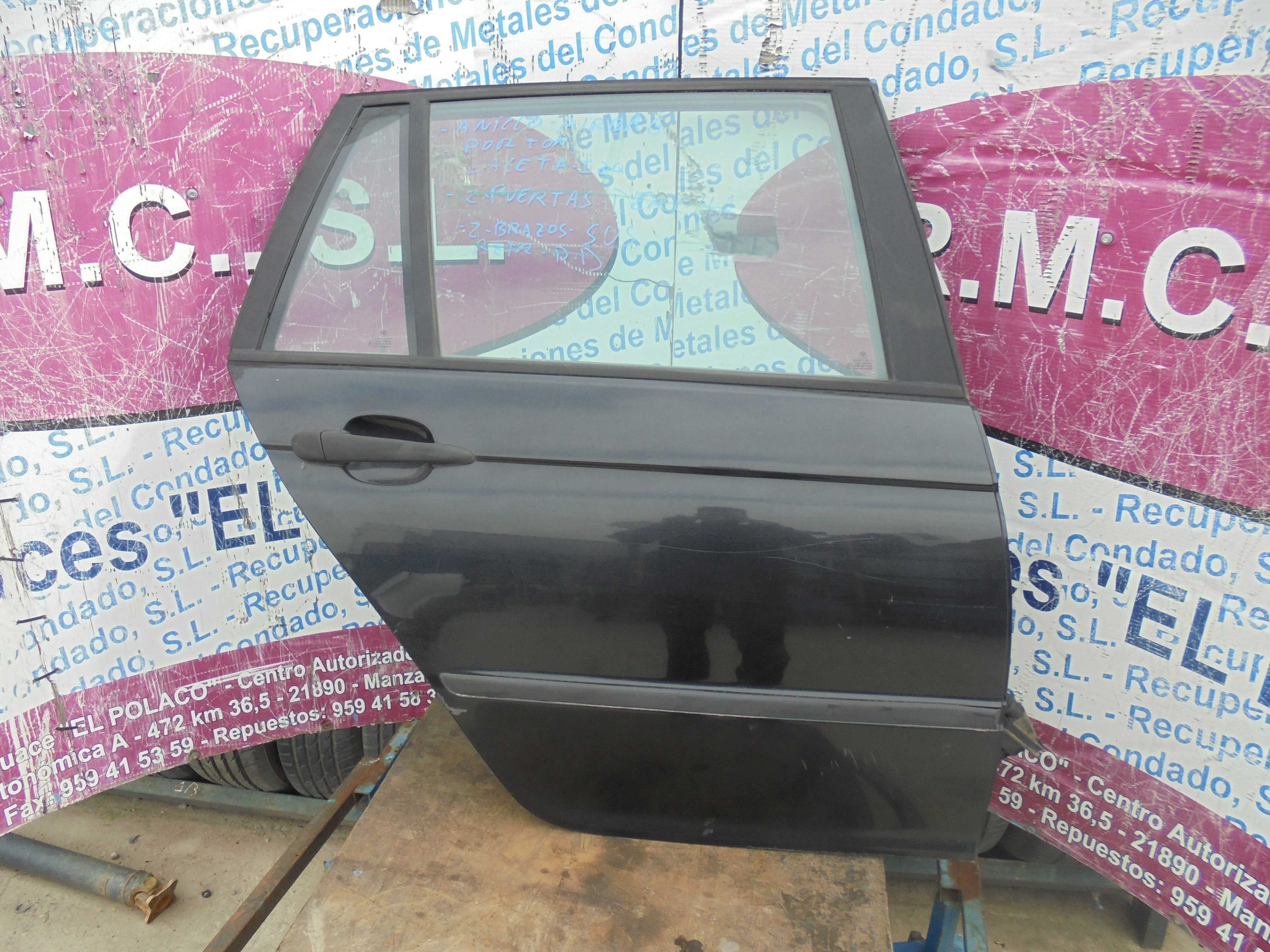 Recambio de puerta trasera derecha para bmw serie 3 touring (e46) 320d referencia OEM IAM   