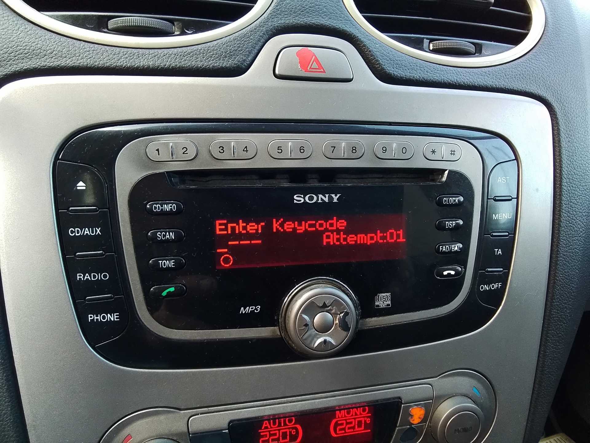 Recambio de sistema audio / radio cd para ford focus berlina (cap) ambiente (d) referencia OEM IAM   