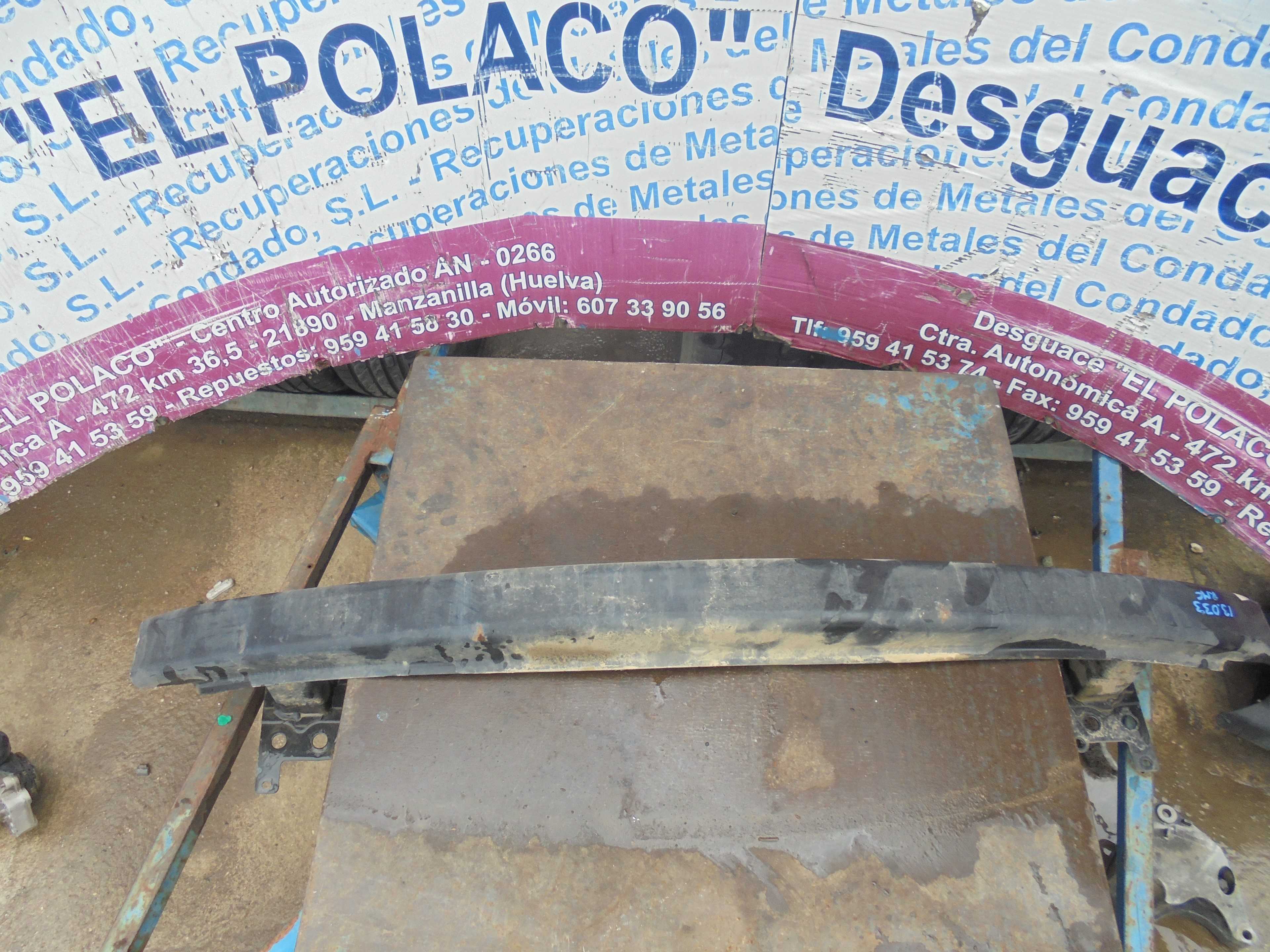 Recambio de refuerzo paragolpes delantero para volkswagen polo (9n3) edition referencia OEM IAM   