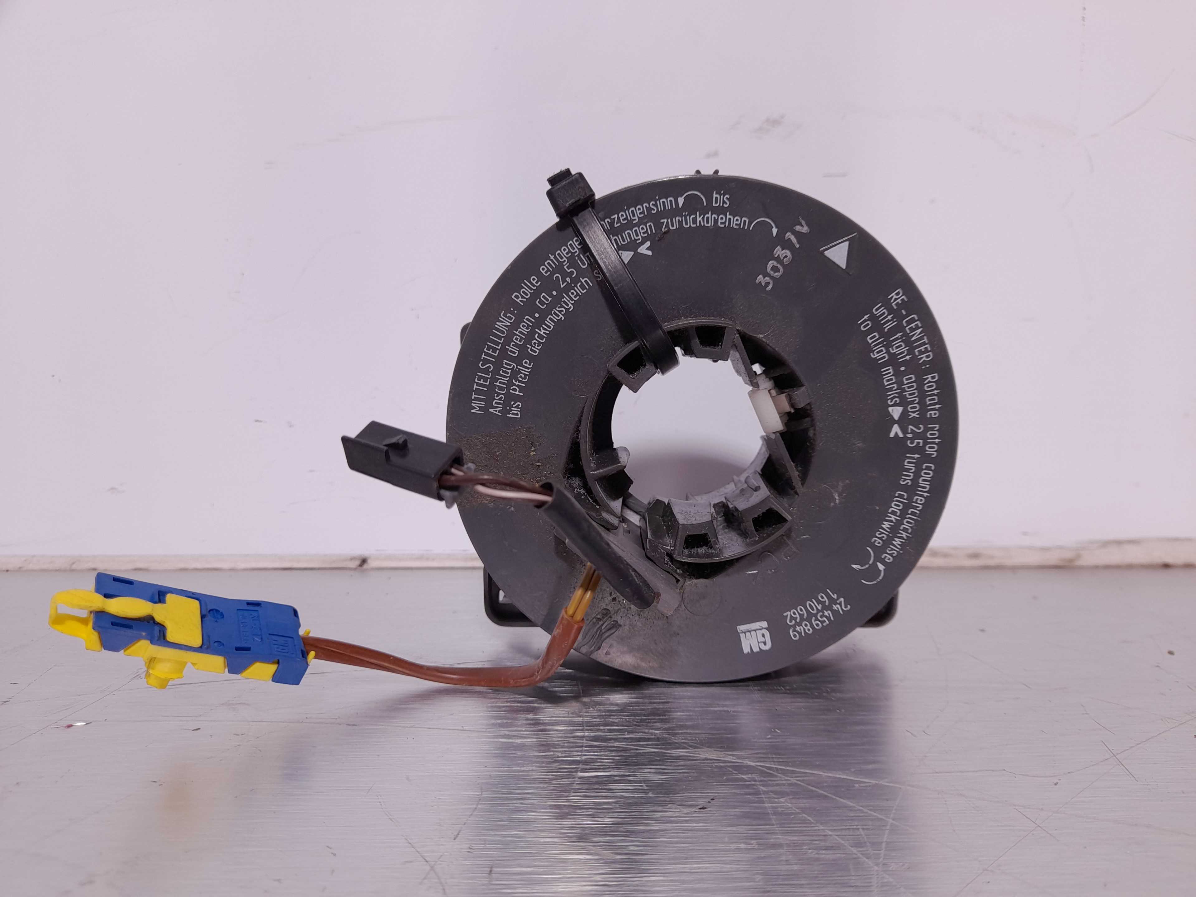Recambio de anillo airbag para opel meriva cosmo referencia OEM IAM 24459849  