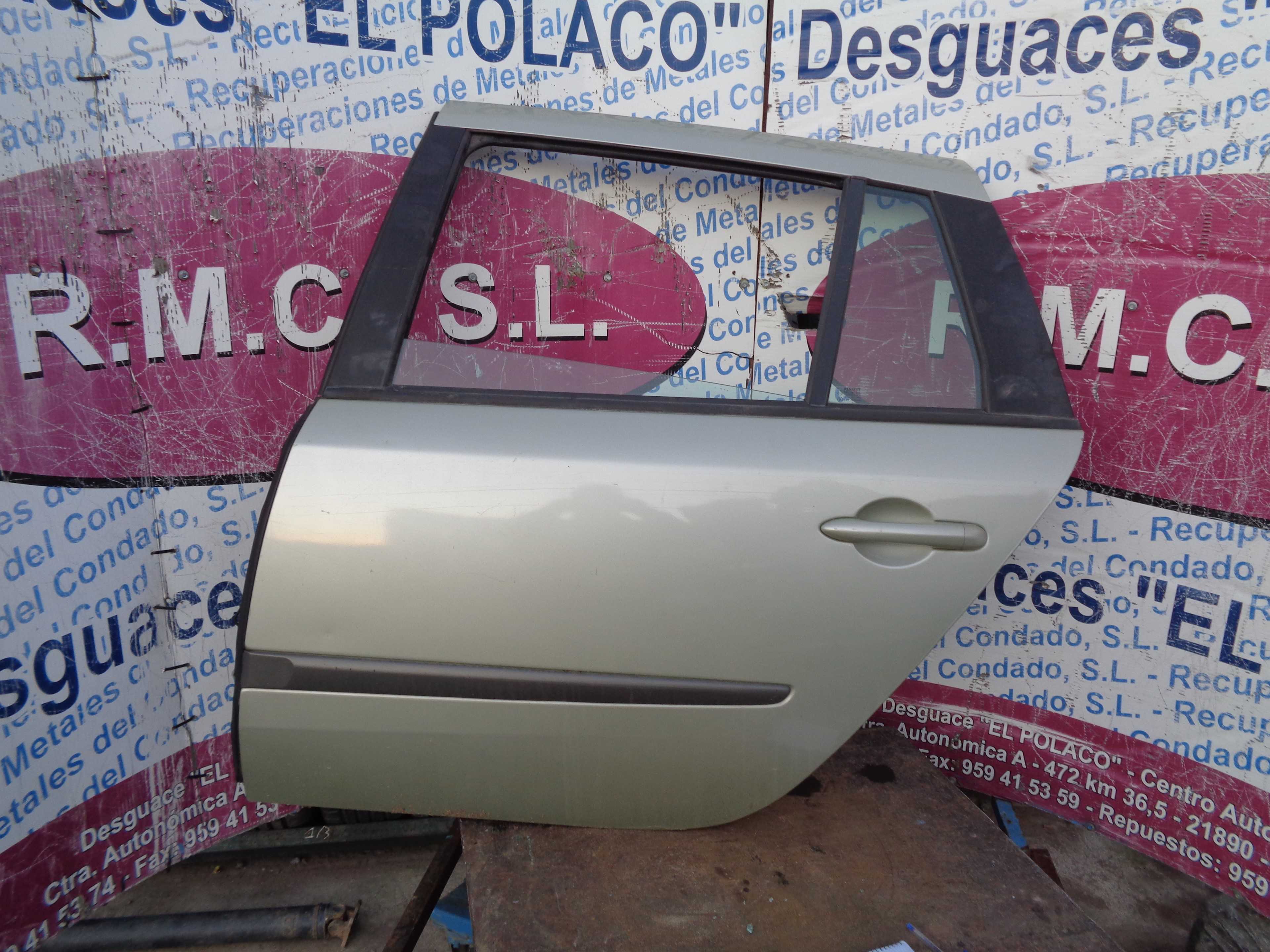 Recambio de puerta trasera izquierda para renault laguna ii grandtour (kg0) dynamique referencia OEM IAM   