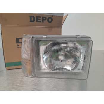 Recambio de faro derecho para seat marbella referencia OEM IAM 11850504 IPARLUX 