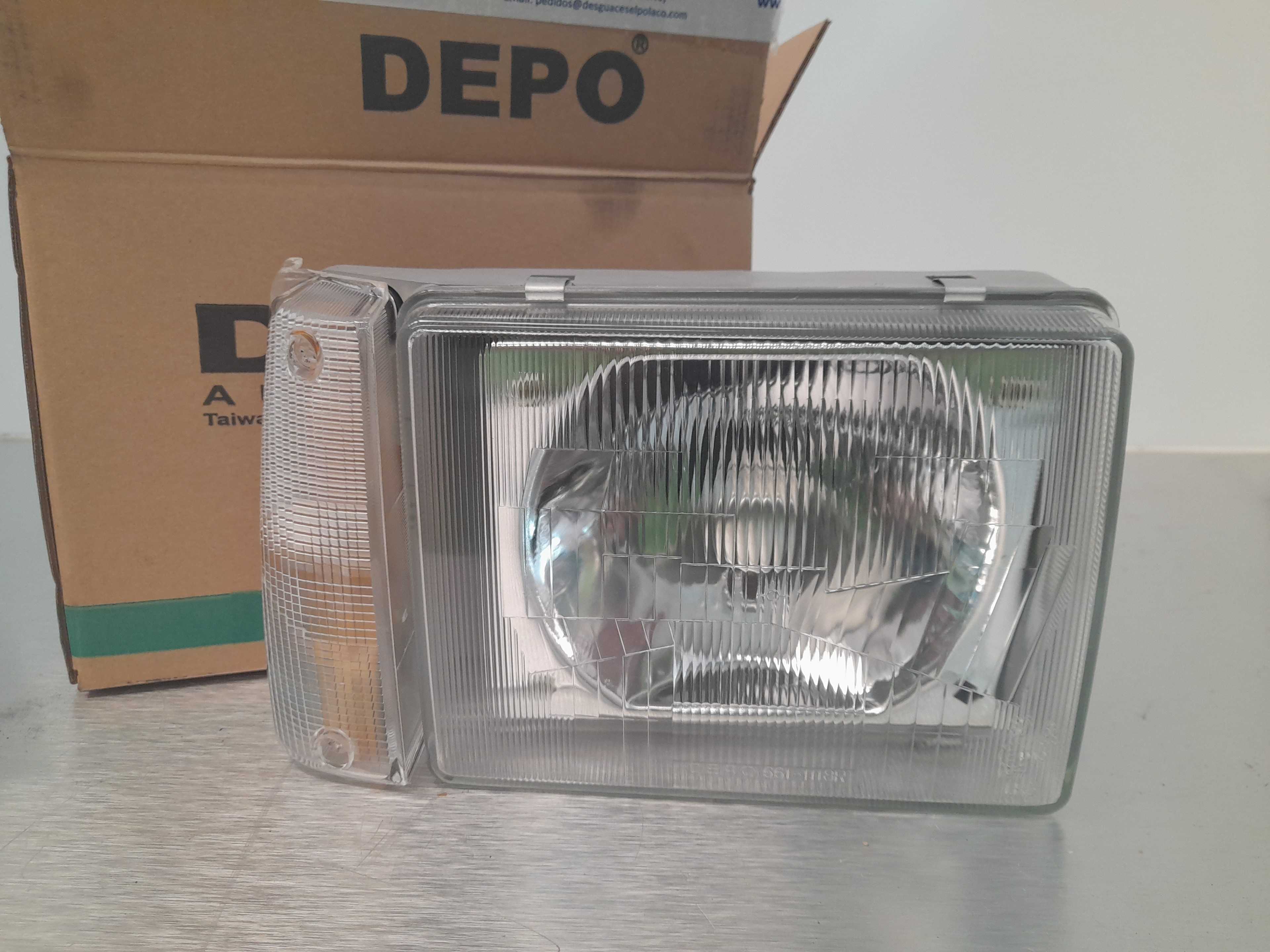 Recambio de faro derecho para seat marbella referencia OEM IAM 11850504 IPARLUX 
