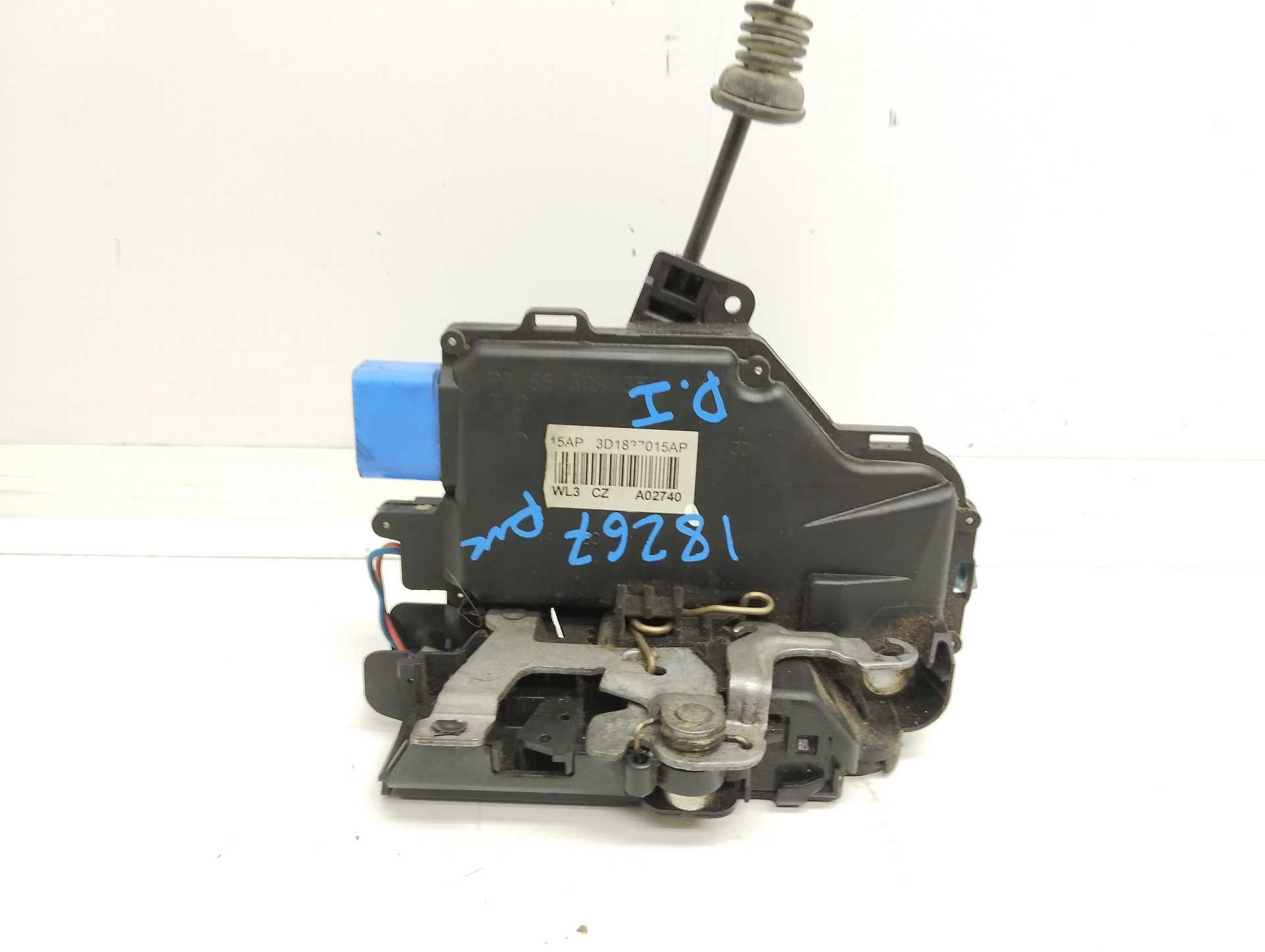 Recambio de cerradura puerta delantera izquierda para skoda octavia berlina (1z3) active referencia OEM IAM 3D1837015AP  