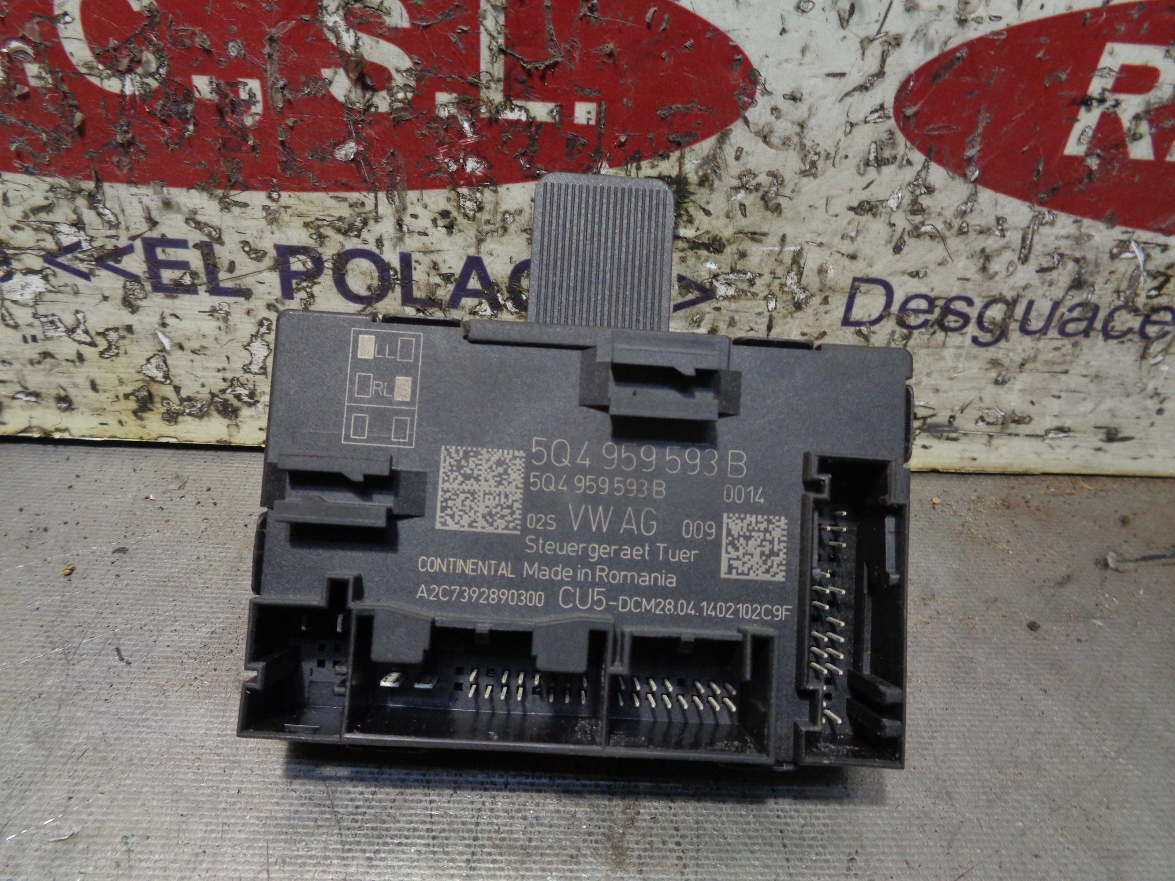 Recambio de centralita cierre para seat leon (5f1) 1.2 tsi referencia OEM IAM 5Q4959593  