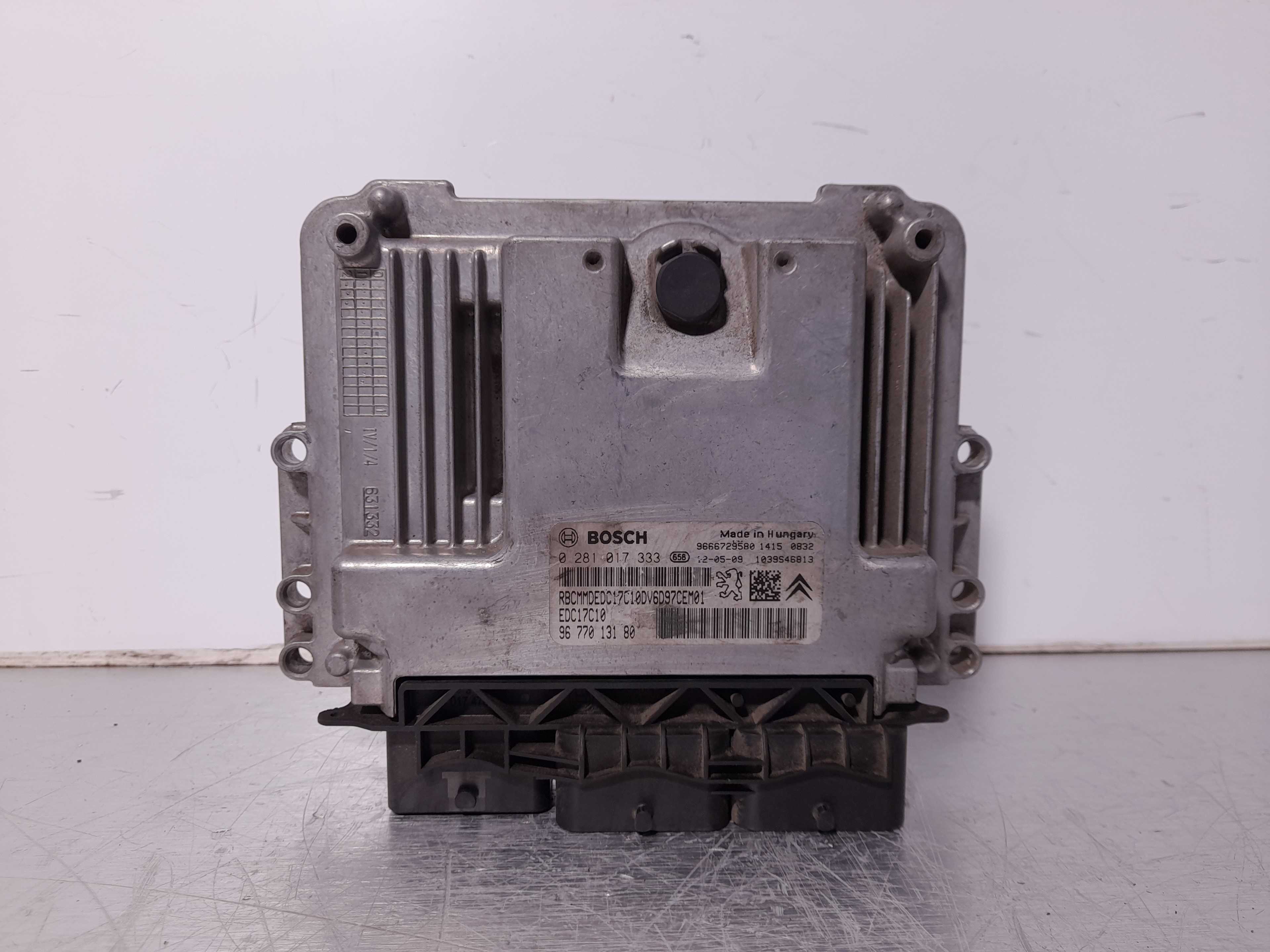 Recambio de centralita motor uce para citroën c3 picasso 1.6 hdi fap referencia OEM IAM 9677013180 BOSCH 
