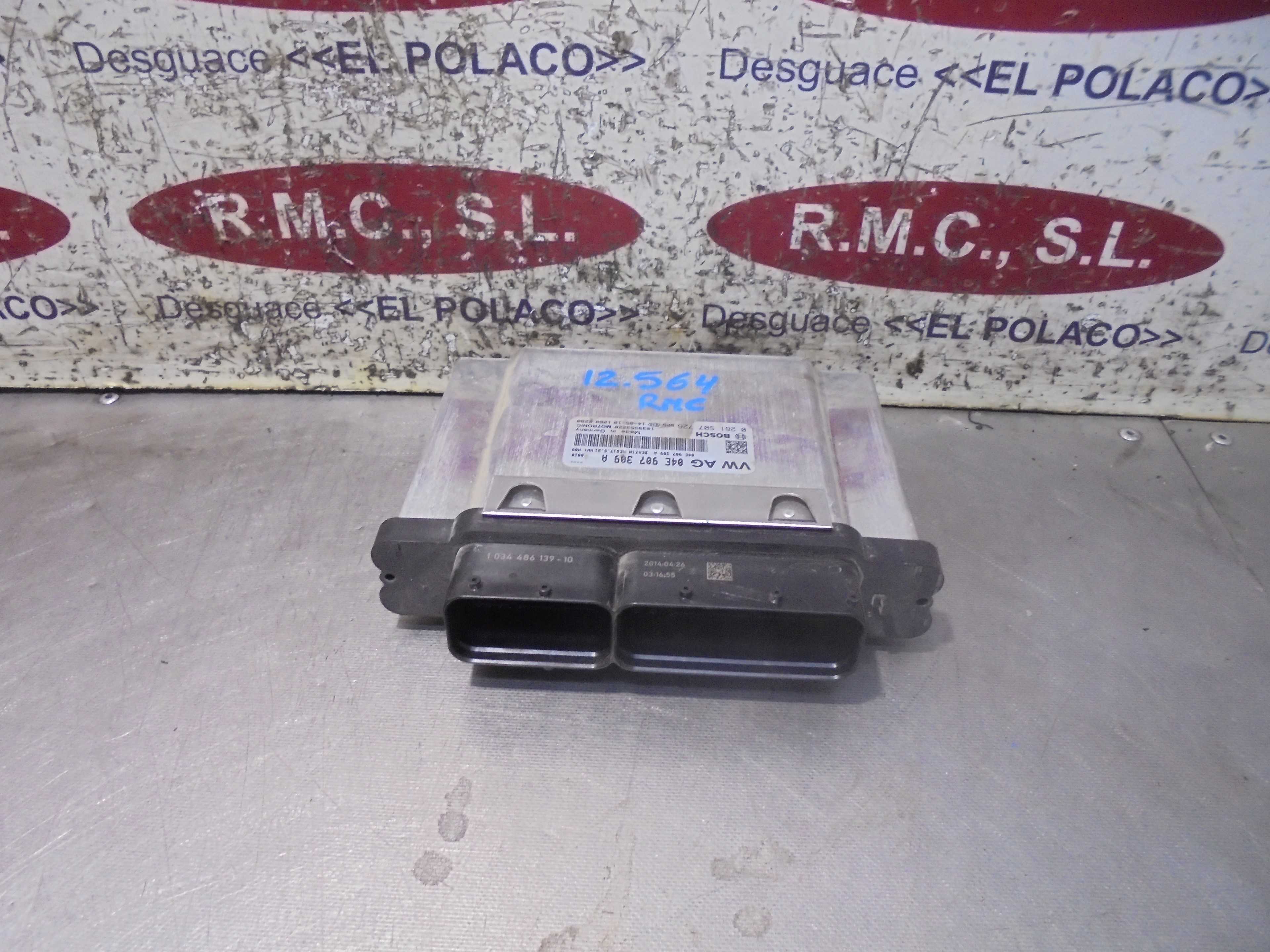 Recambio de centralita motor uce para seat leon (5f1) 1.2 tsi referencia OEM IAM 04E907309 BOSCH 