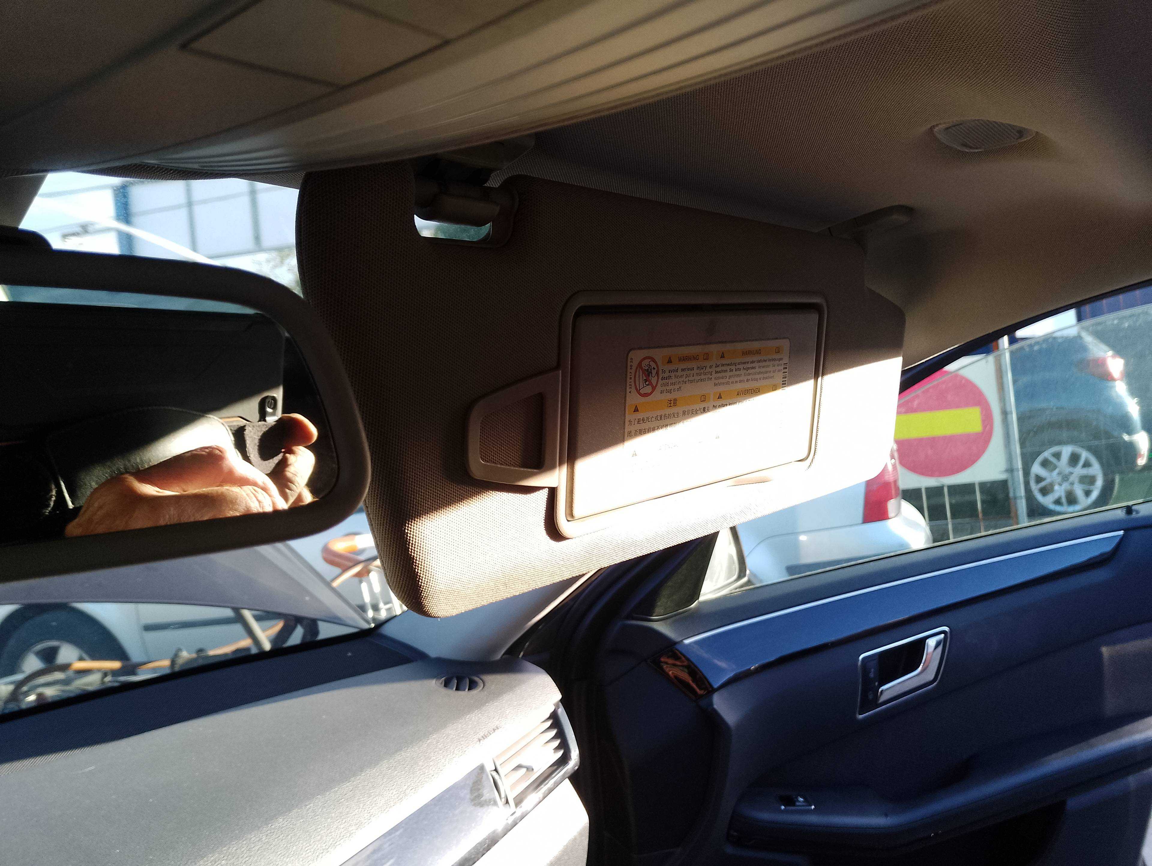 Recambio de parasol derecho para mercedes-benz clase e (w212) lim. 220 cdi blueefficiency (212.002) referencia OEM IAM   
