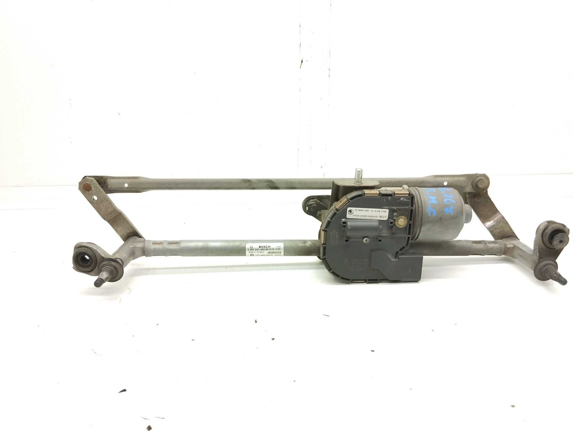 Recambio de motor limpia delantero para skoda octavia berlina (1z3) active referencia OEM IAM 1Z1955023E 3397021452 BOSCH