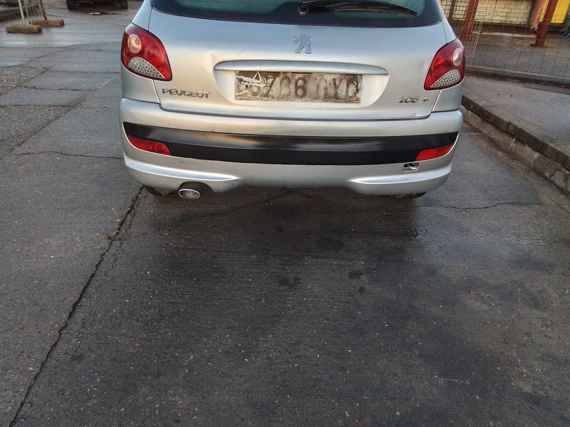Recambio de paragolpes trasero para peugeot 206+ básico referencia OEM IAM   