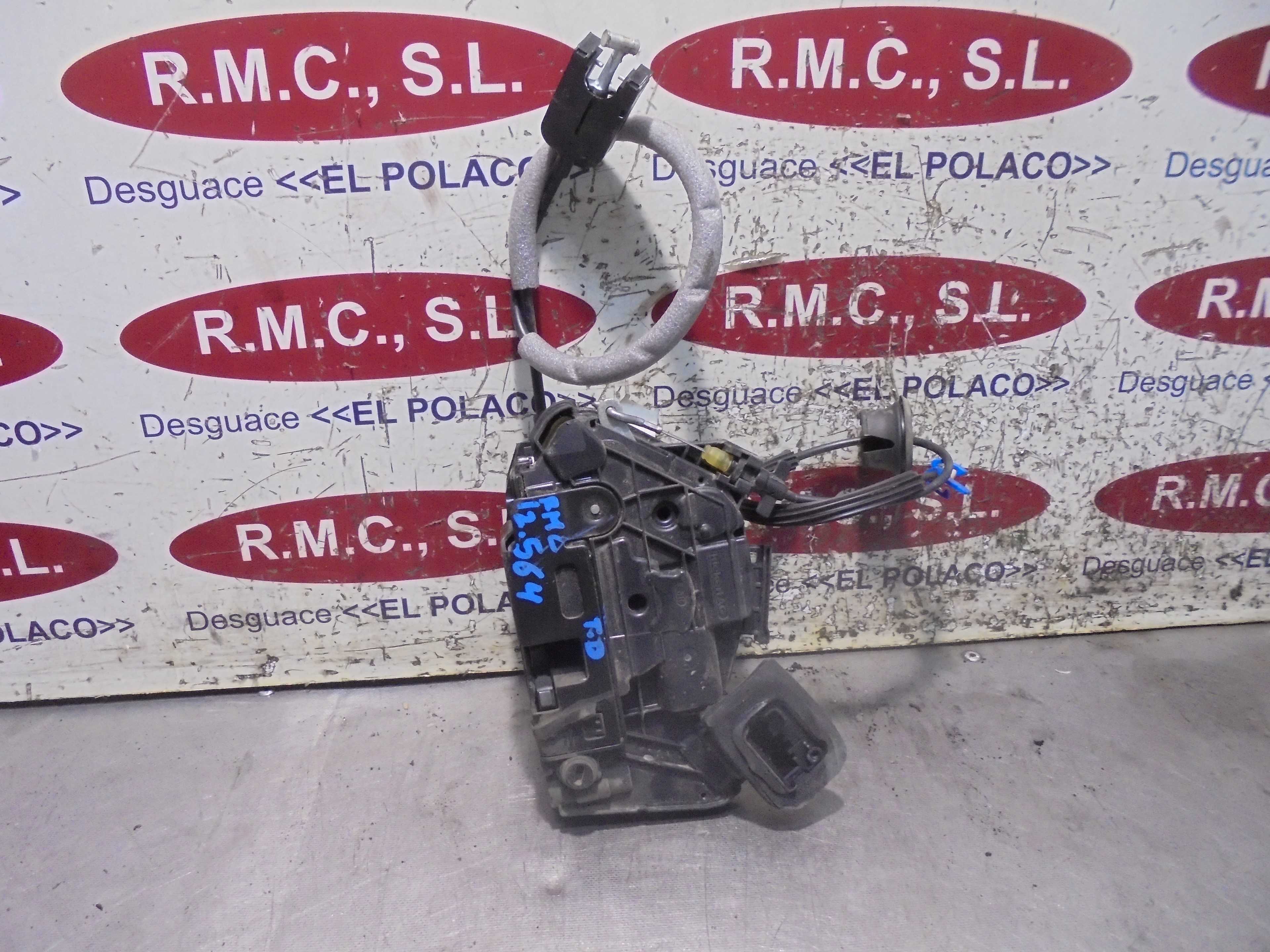Recambio de cerradura puerta trasera derecha para seat leon (5f1) 1.2 tsi referencia OEM IAM 5K4839016  