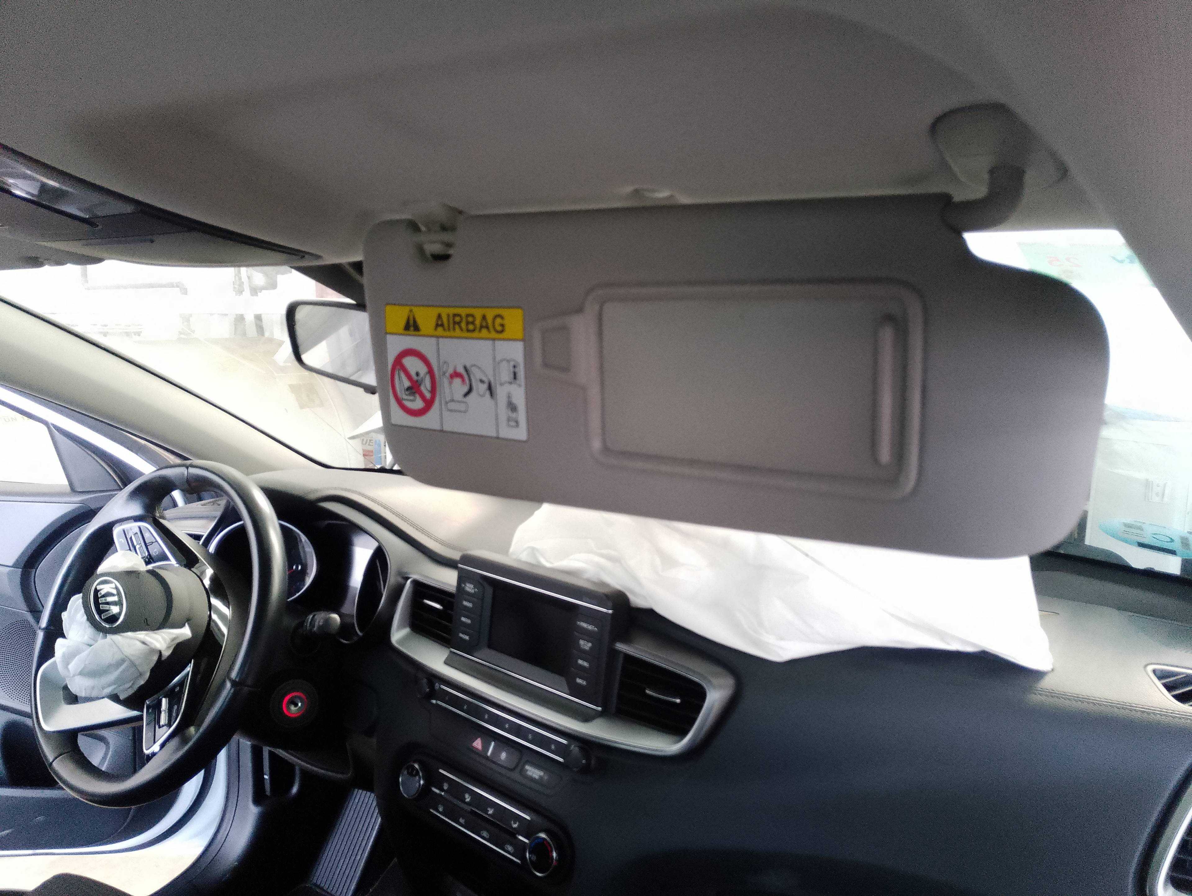 Recambio de parasol derecho para kia ceed concept referencia OEM IAM   