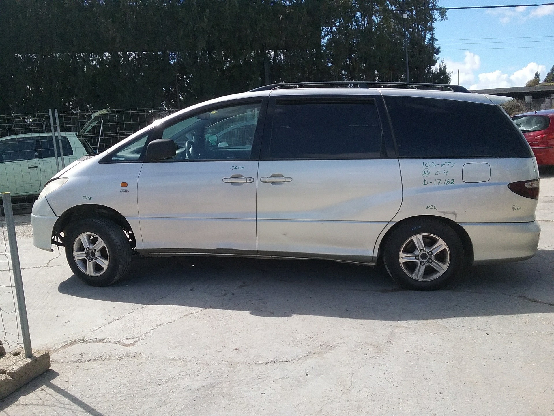 toyota previa (r30) del año 2004