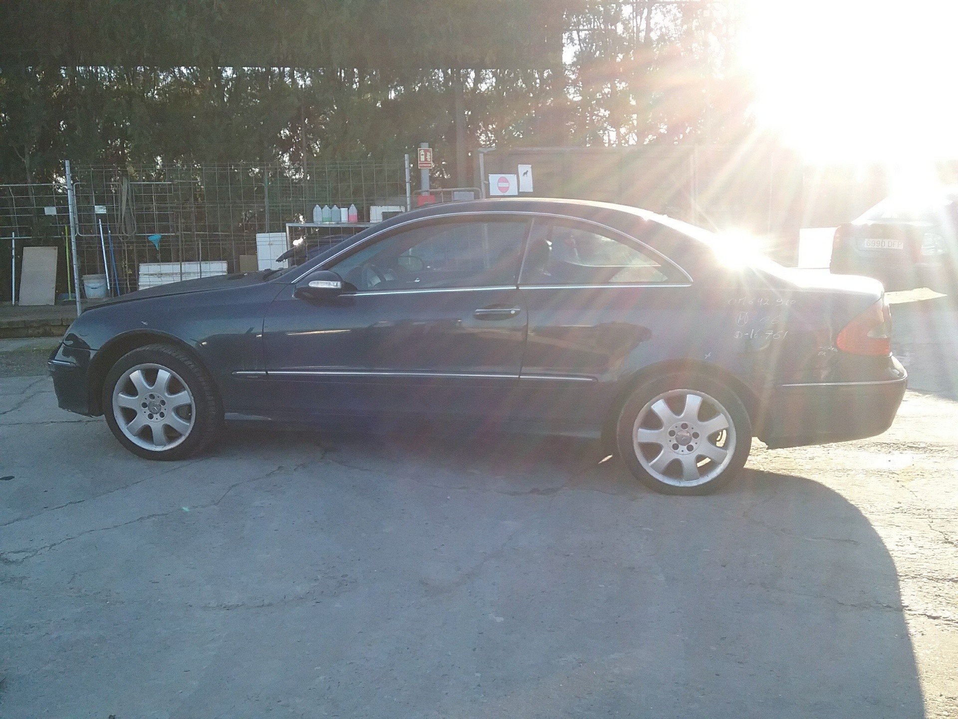 mercedes-benz clase clk (w209) coupe del año 2006