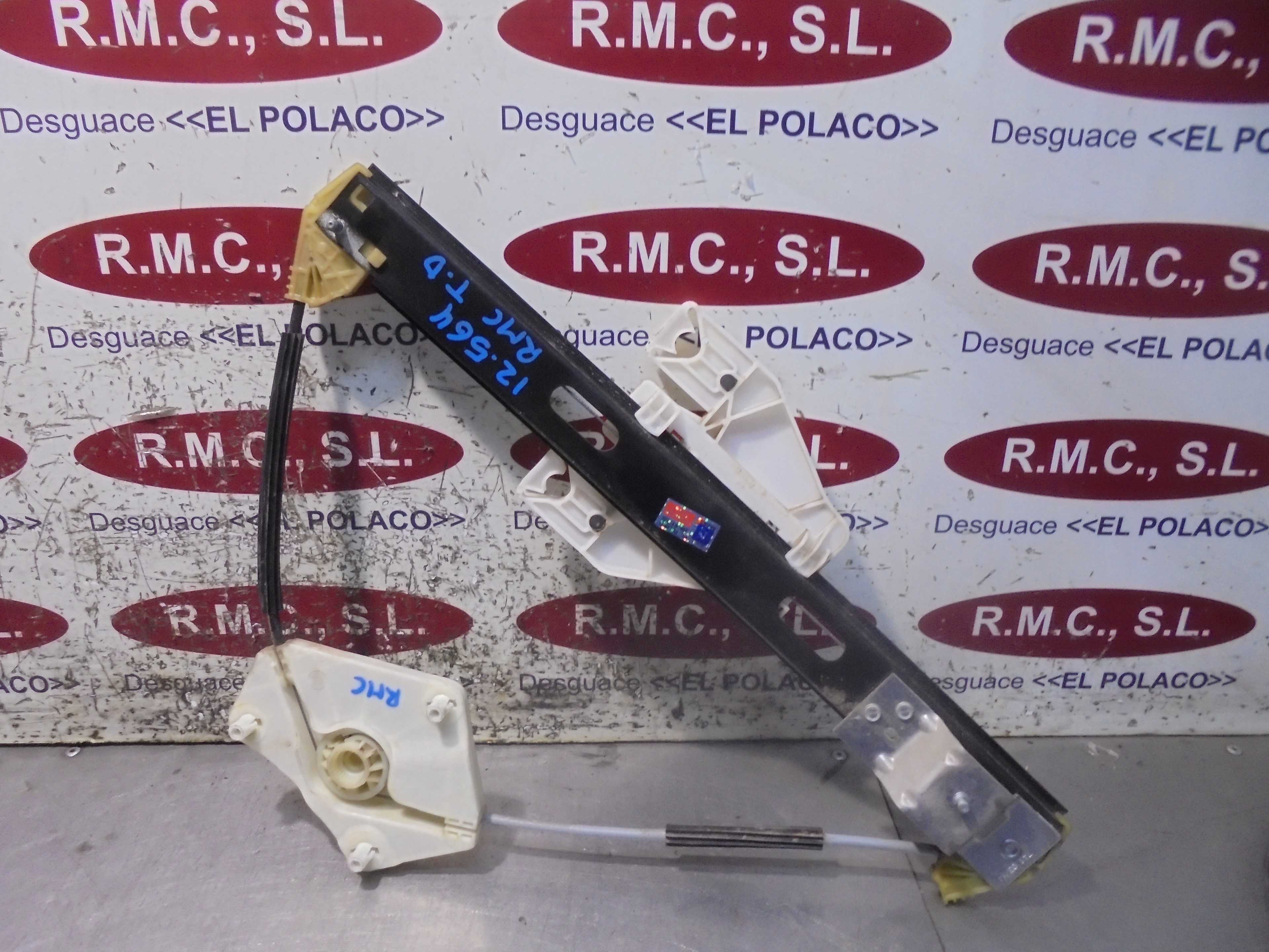 Recambio de elevalunas trasero derecho para seat leon (5f1) 1.2 tsi referencia OEM IAM 5F4837462  
