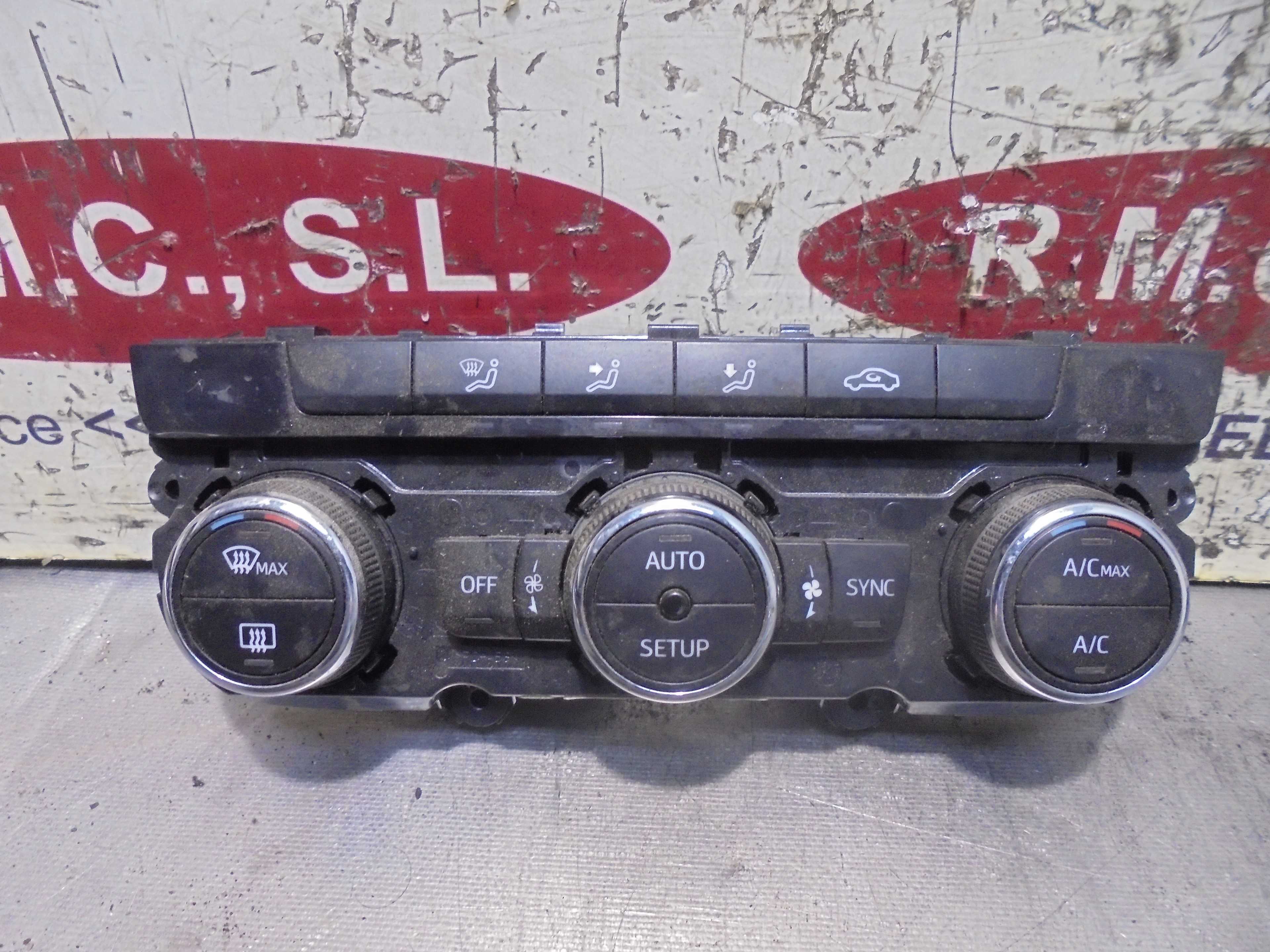 Recambio de mando climatizador para seat leon (5f1) 1.2 tsi referencia OEM IAM 5F0907044  