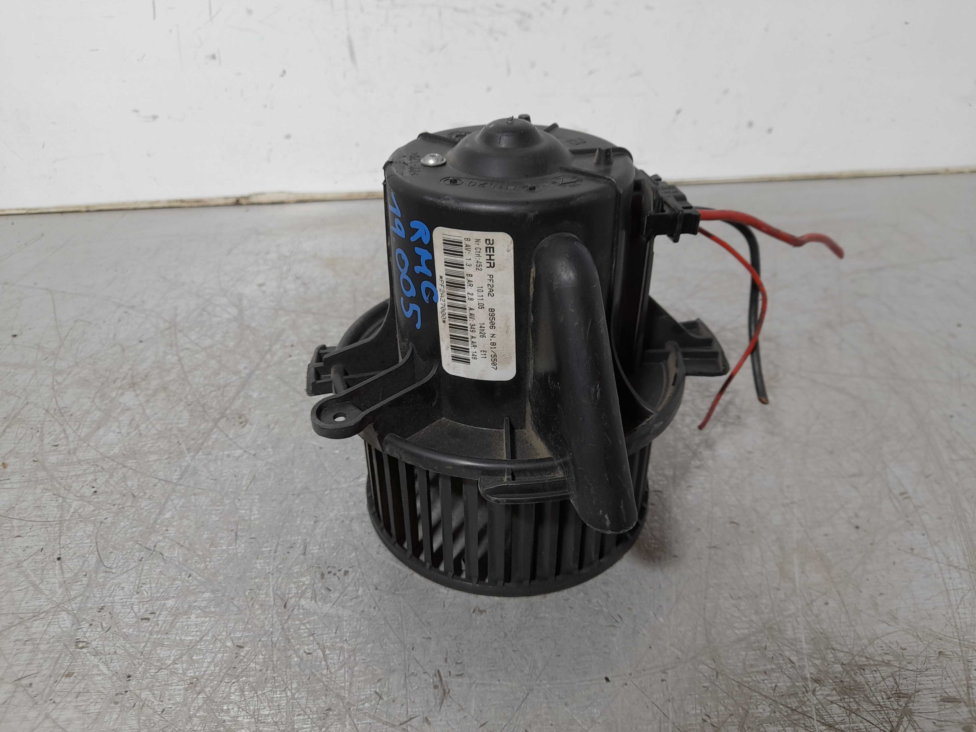 Recambio de motor calefaccion para peugeot 307 break/sw (s2) sw pack referencia OEM IAM  BEHR 
