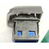 Recambio de mando warning para peugeot 208 style referencia OEM IAM 96750916ZD  