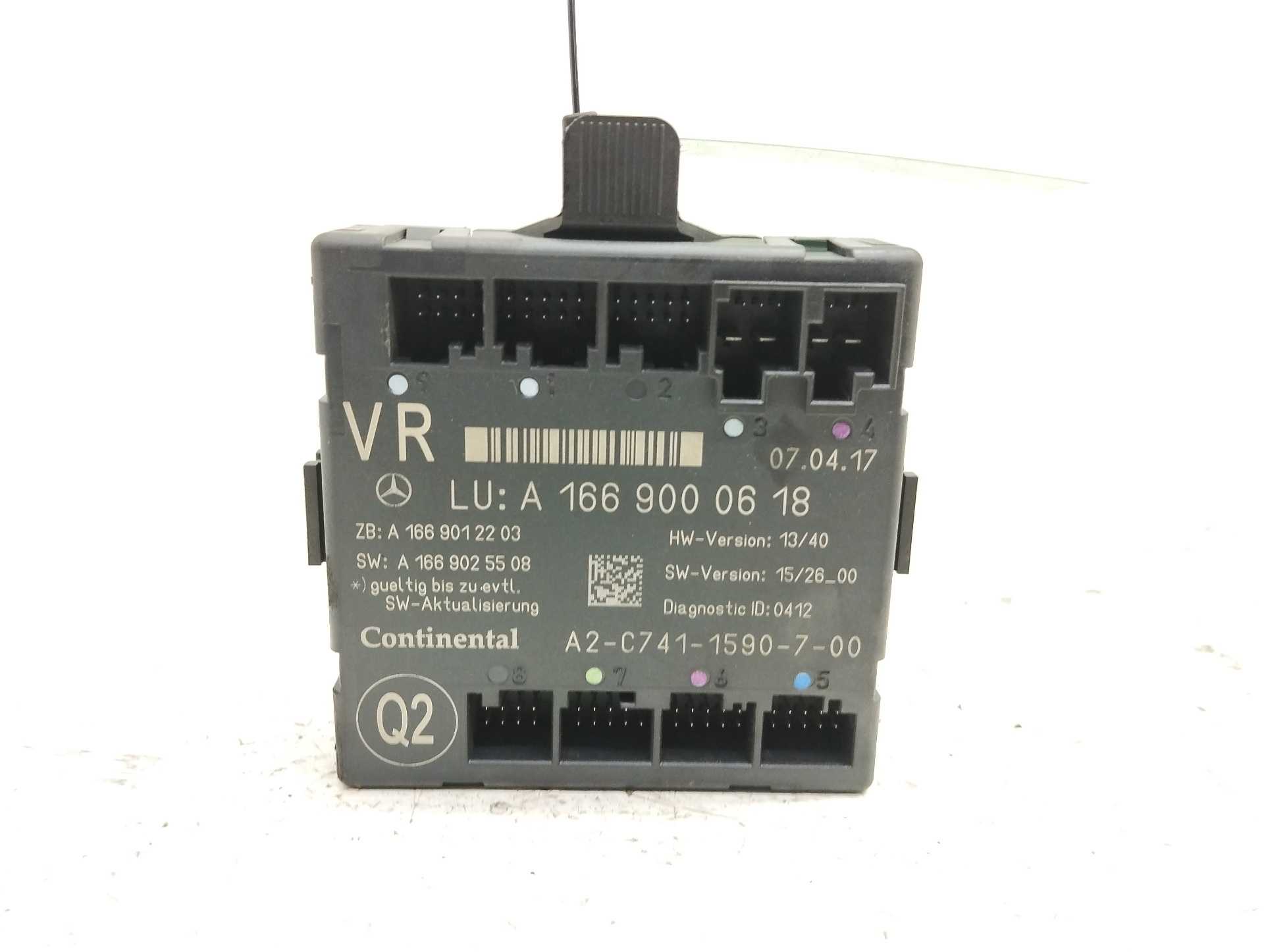 Recambio de modulo electronico para mercedes-benz clase gle (w166) gle 350 d 4matic referencia OEM IAM A1669000618 A2C7411590700